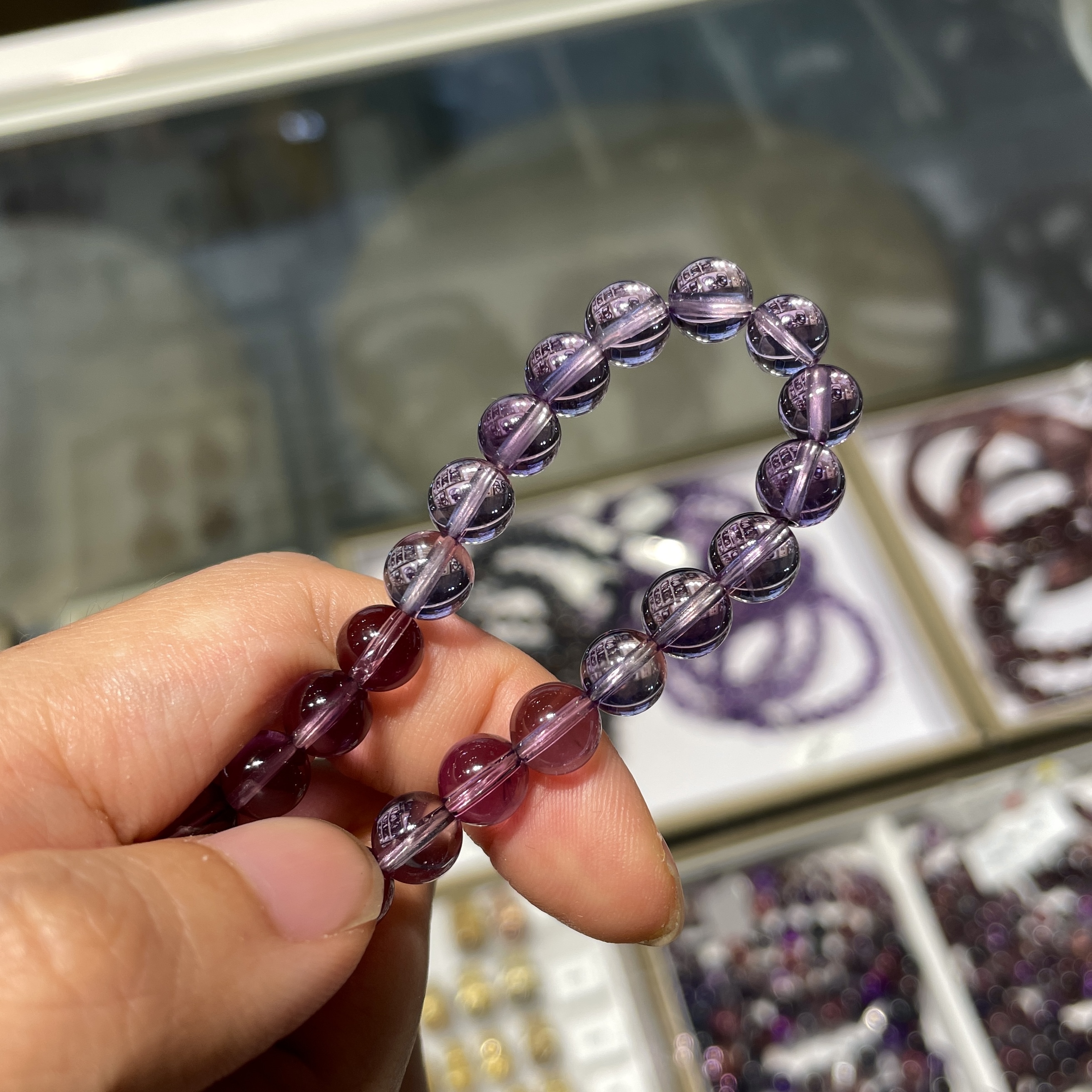 紫晶手串 09140 7mm