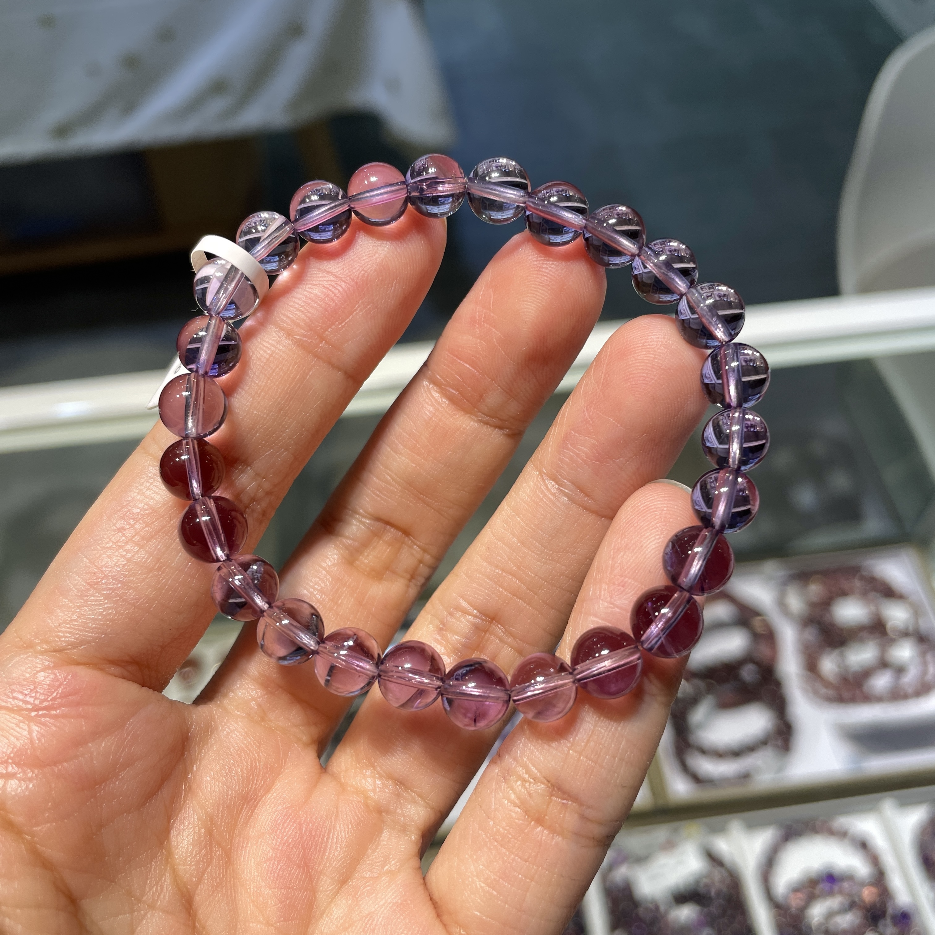 紫晶手串 09140 7mm