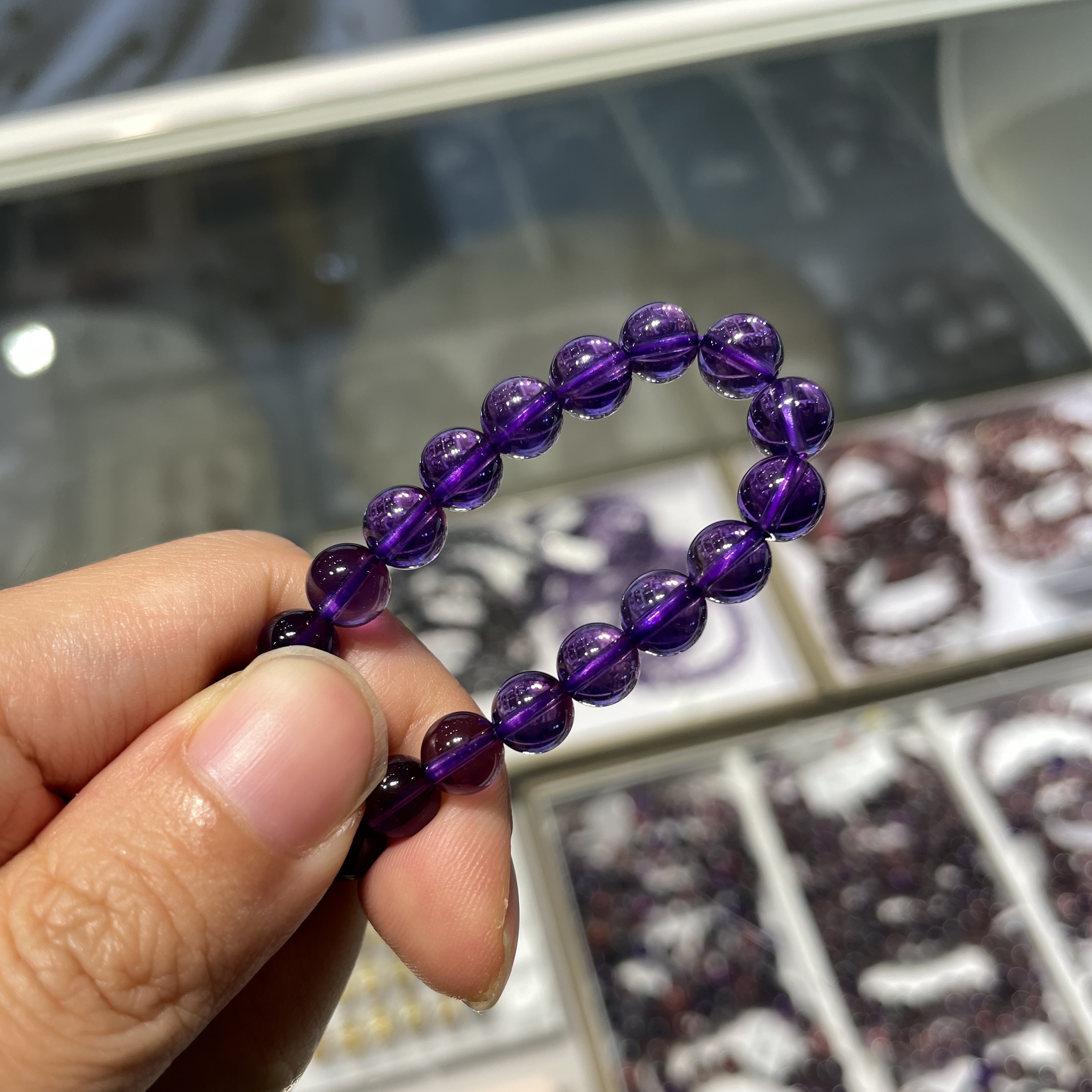 紫晶手串 09142 6.5mm