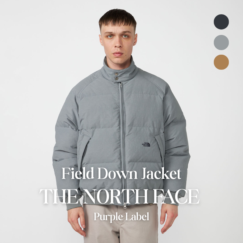 【代購】THE NORTH FACE Purple Label Field Down Jacket｜日系機能 × 軍裝靈感羽絨外套