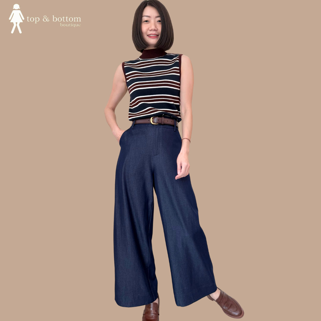HIGH WAISTED SOFT WIDE LEG LONG PANT