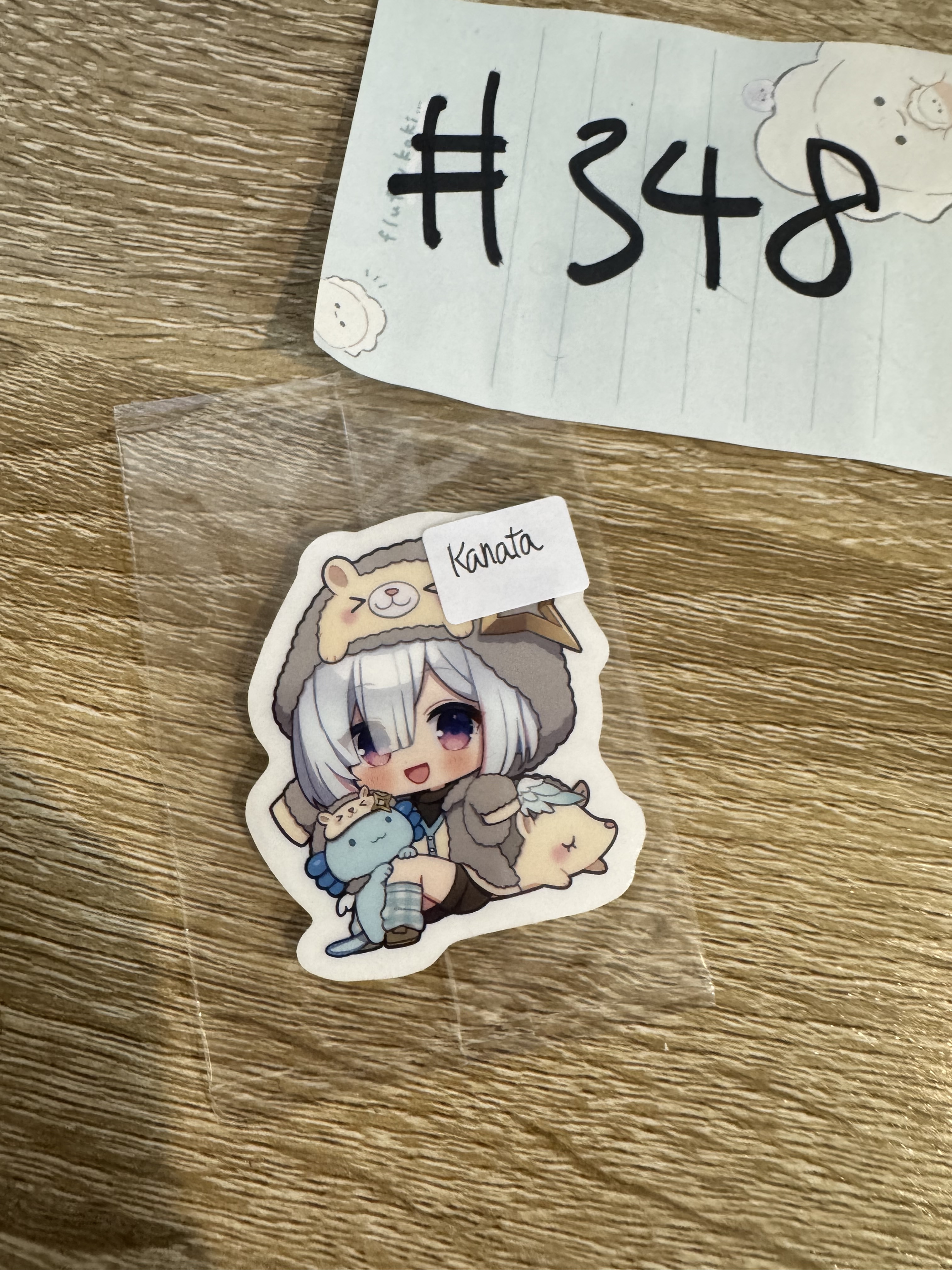 Hololive KANATA 貼紙#348