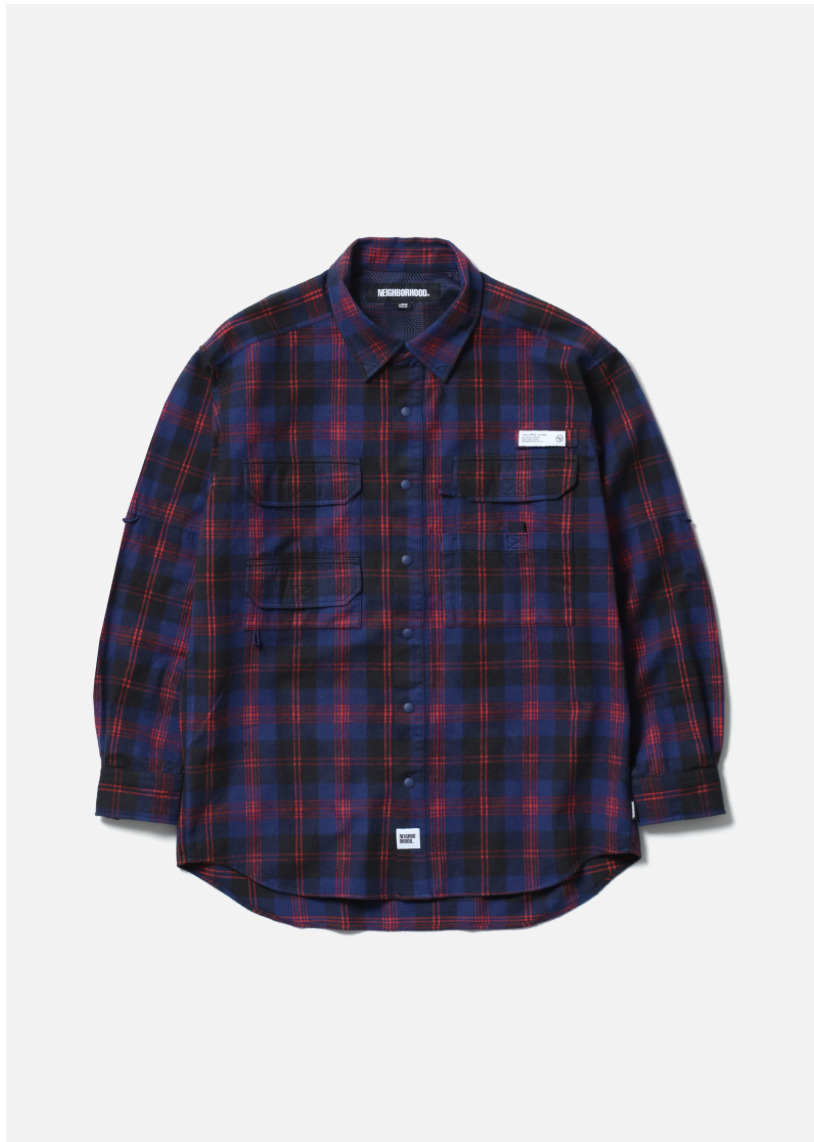 【NEIGHBORHOOD 】1115發售  TARTAN CHECK FISHING SHIRT LS
