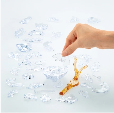 斑馬蛾  (立體水晶)