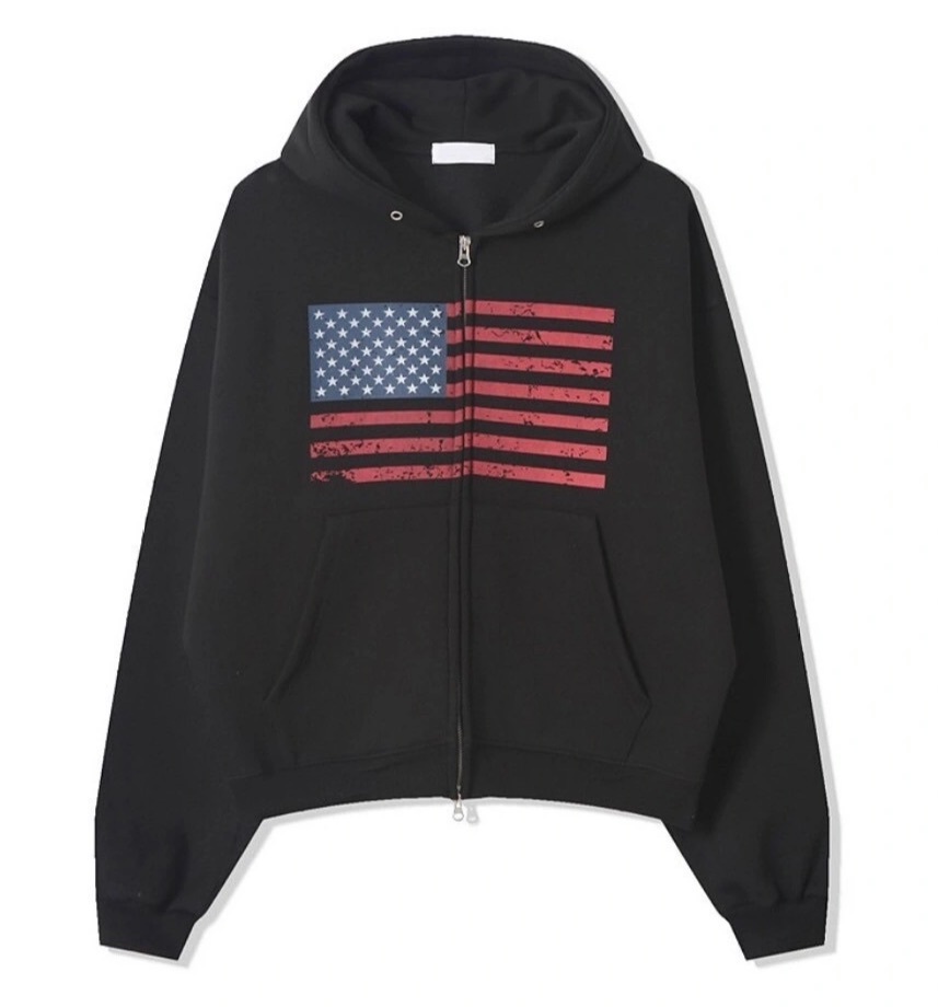 國旗連帽外套