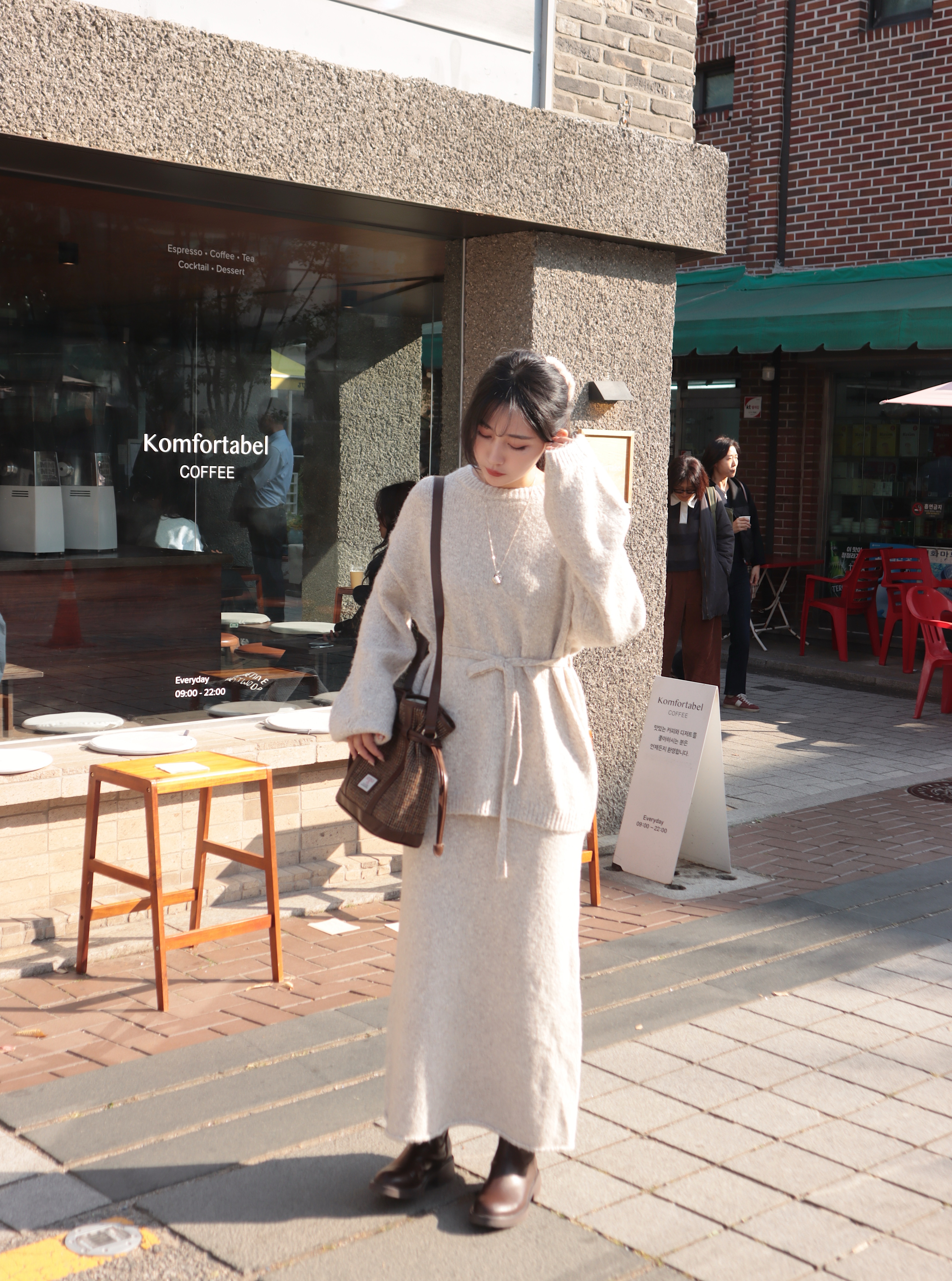 25J101 本期推薦!奶油麻糬軟QQ超舒服又順身的針織長裙