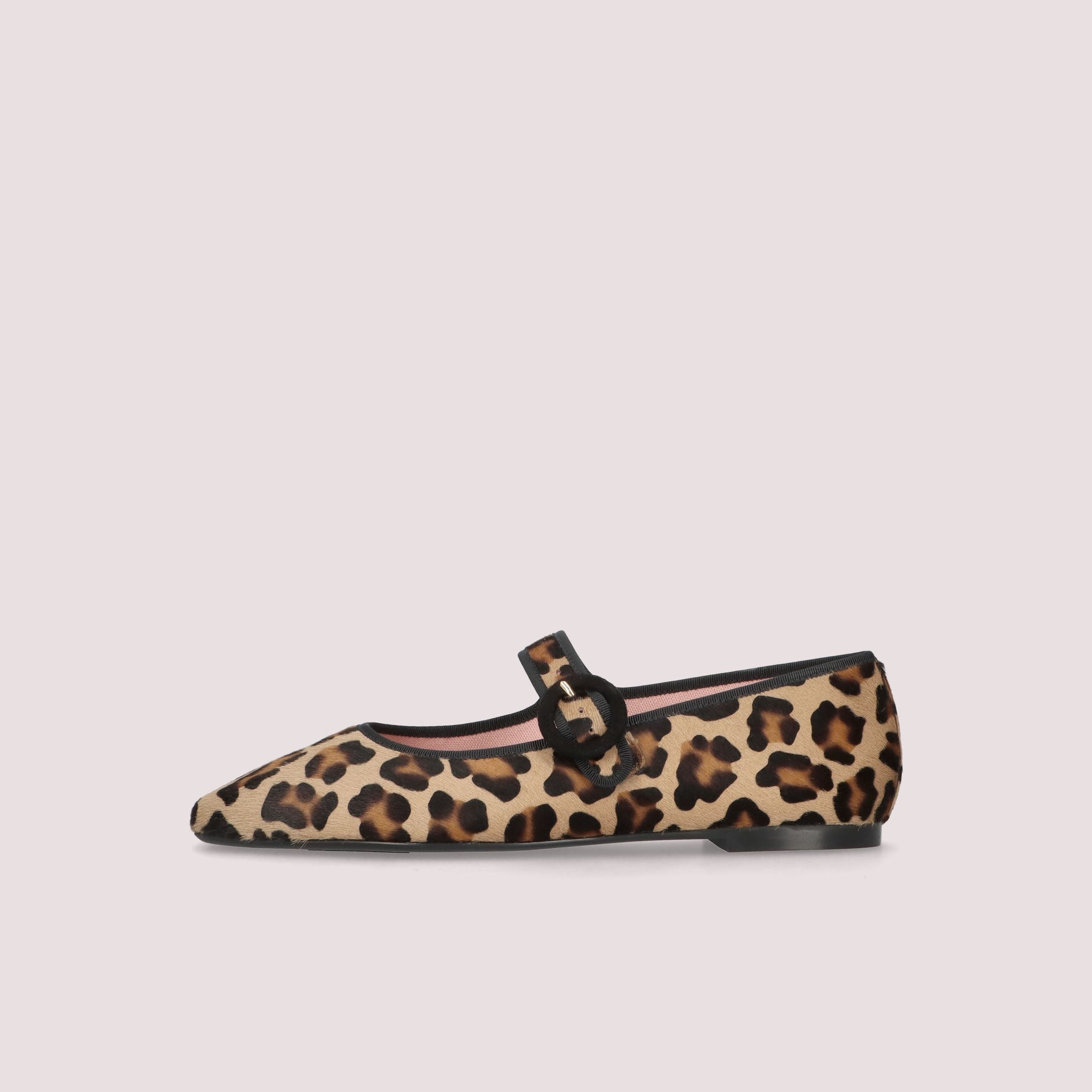 1PB1113-024 PRETTY BALLERINAS Camille Ballet Flats Animal Print Pony #52655_001 (S-K11-E)