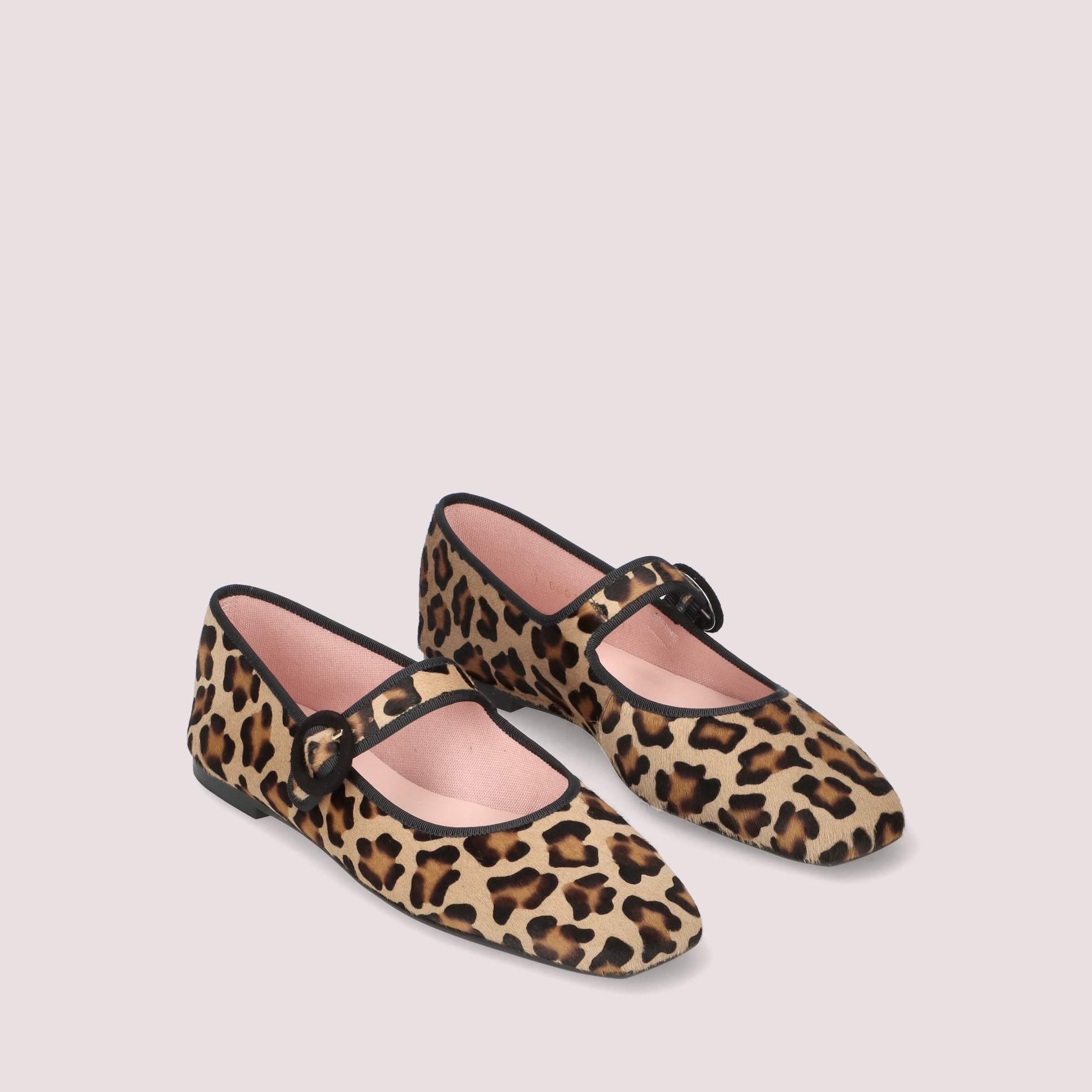 1PB1113-024 PRETTY BALLERINAS Camille Ballet Flats Animal Print Pony #52655_001 (S-K11-E)