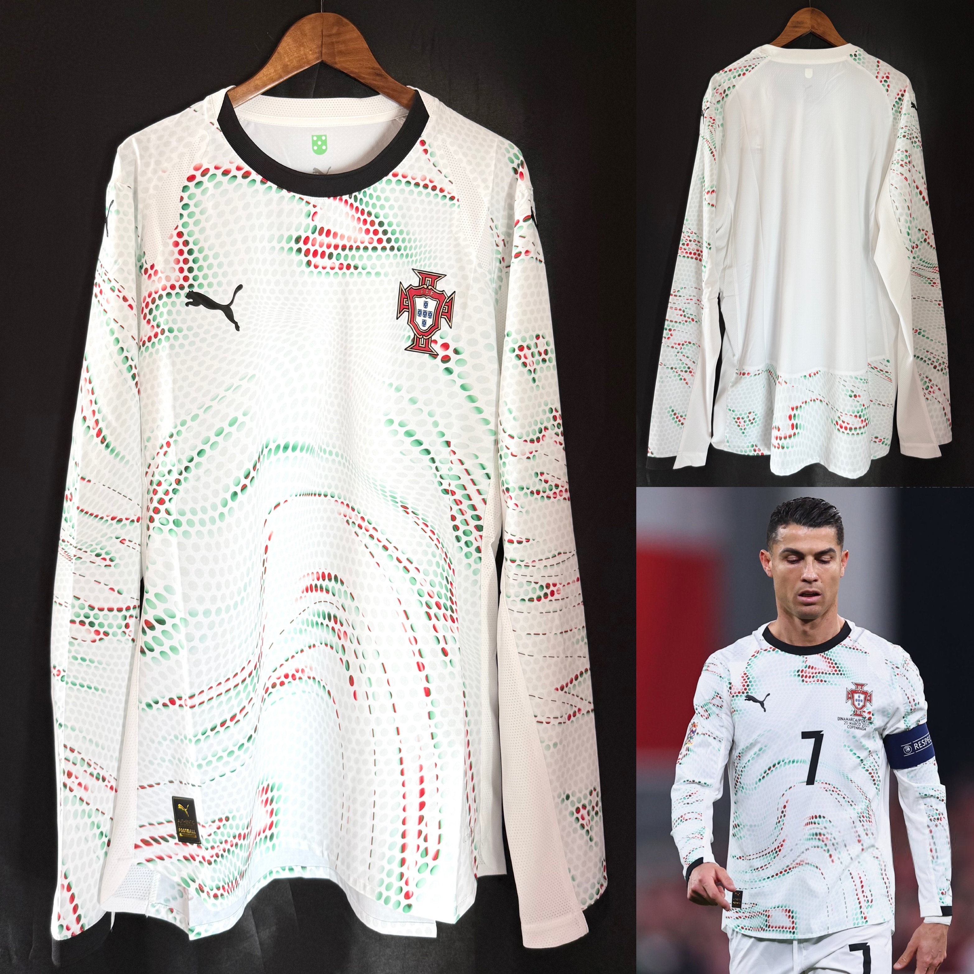 (球員版) 葡萄牙 2025-2026 Puma 作客長袖球員版球衣