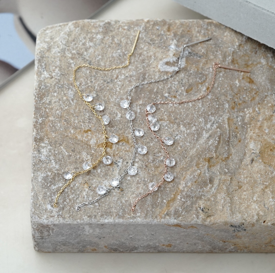 sve38 7A石 拉扯耳線