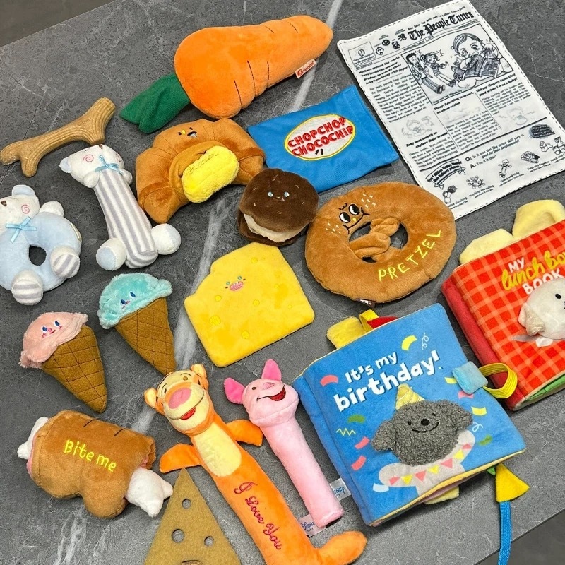 韩系ins 宠物玩具漏食嗅闻 响纸 发声互动解闷