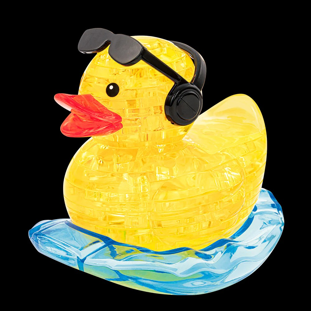 搖滾鴨 (立體水晶)