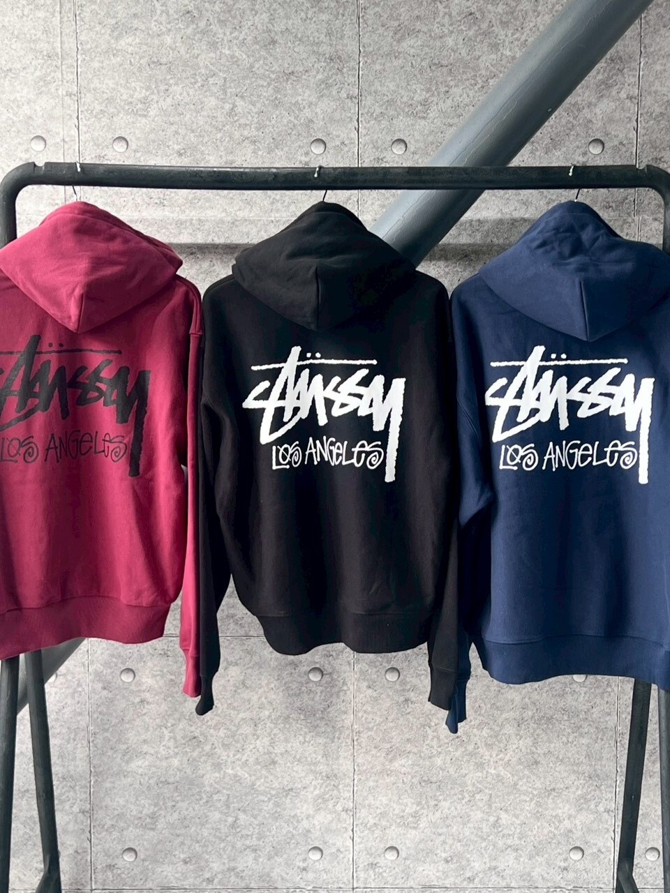 STUSSY 洛杉磯店鋪限定 拉鍊外套