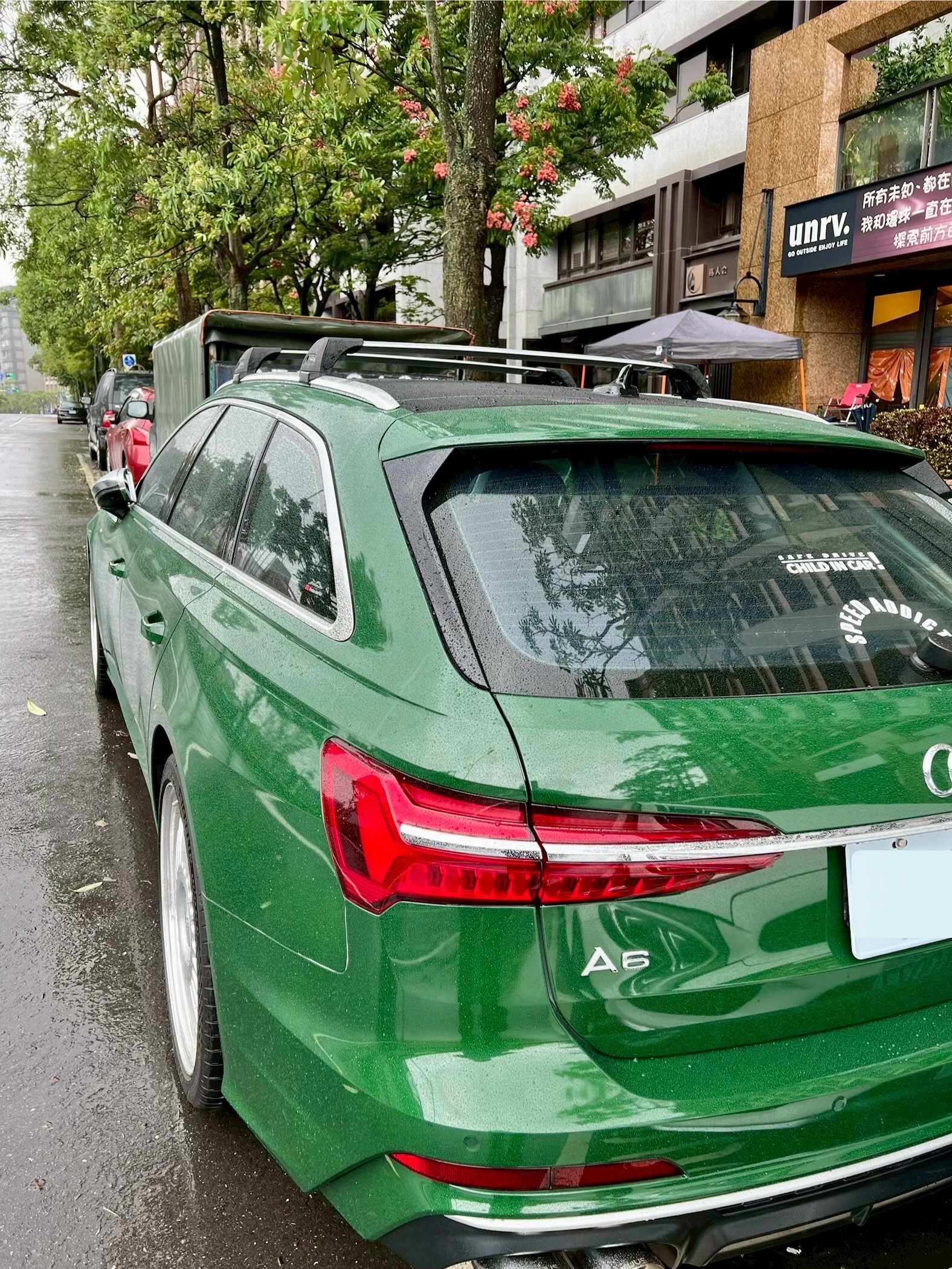 AUD-A6 yakima/WHISPBAR 靜音型車頂架