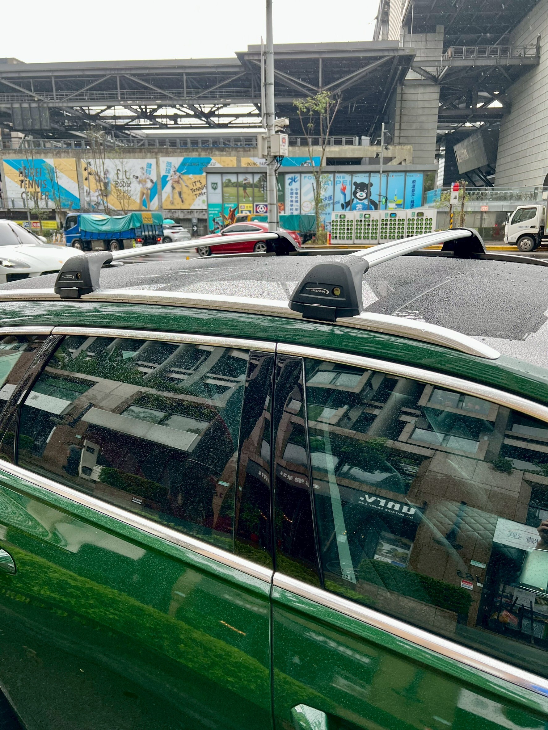 AUD-A6 yakima/WHISPBAR 靜音型車頂架