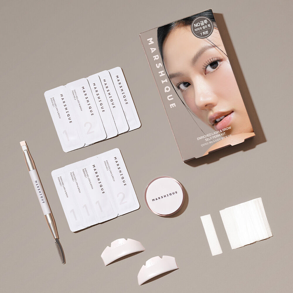 [ MARSHIQUE ] Enriched Lash & Brow Self Perm Kit
