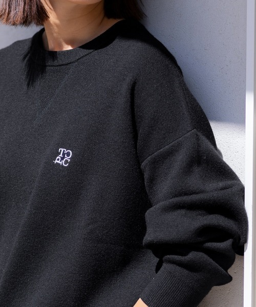日本 The Craft Crew Products Logo Knit Pullover [CCPkn987]