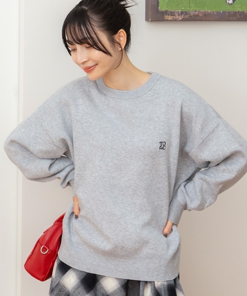 日本 The Craft Crew Products Logo Knit Pullover [CCPkn987]