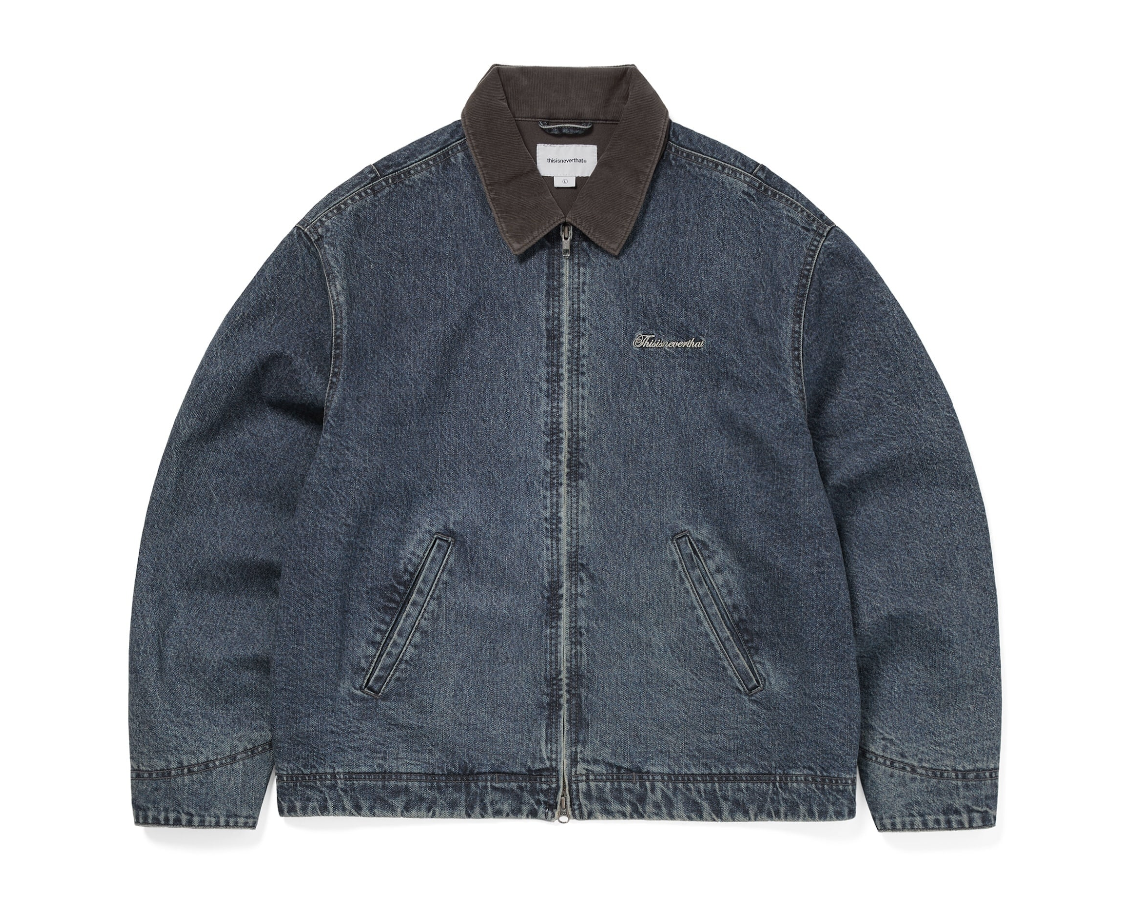 Thisisneverthat Denim Work Jacket- Blue