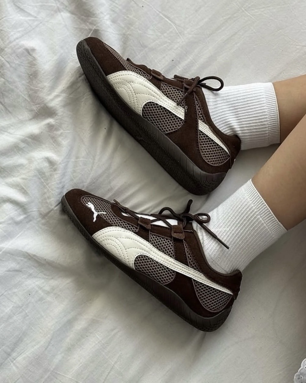 Puma Speedcat Go 網布 麂皮 賽車鞋 瑪莉珍鞋 巧克力棕