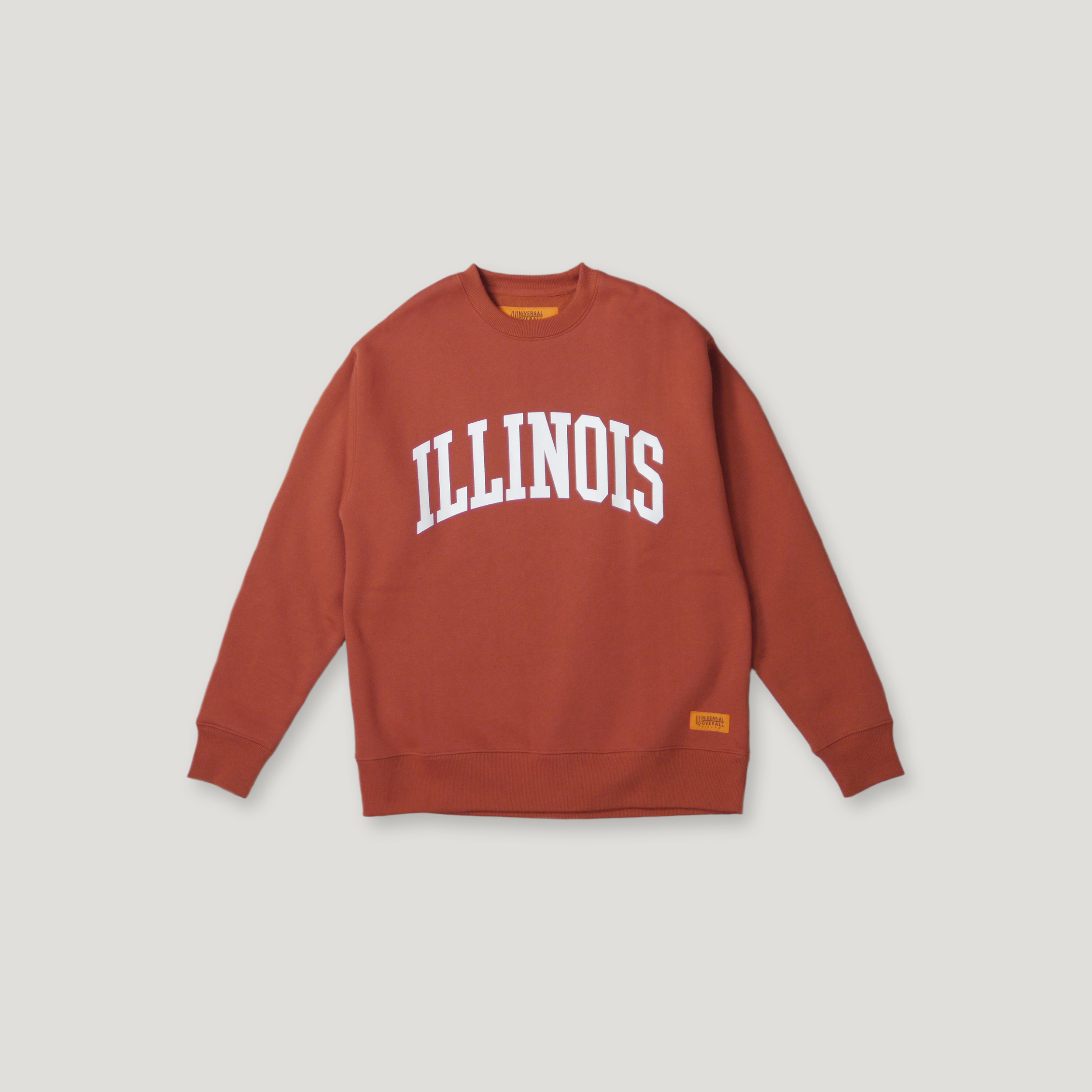 UNIVERSAL OVERALL ILLINOIS Sweatshirt Ver.2╭ 5色 ╮