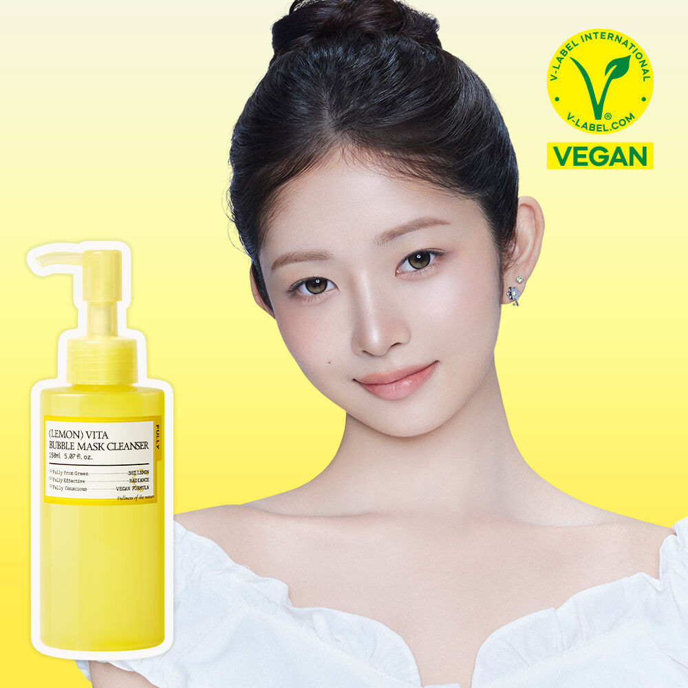 [ FULLY ] Lemon Vita Bubble Mask Cleanser 150ml