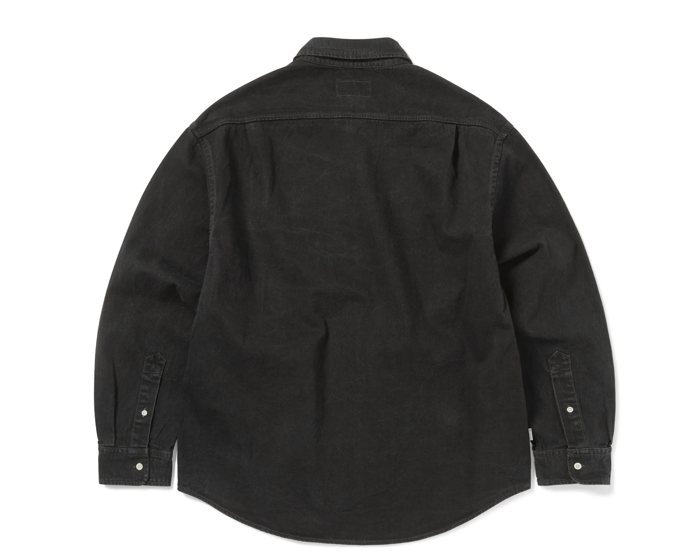 Thisisneverthat Washed Denim Shirt- Black