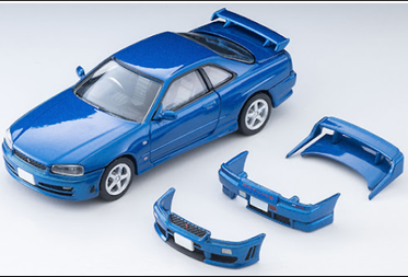 TOMYTEC  LV-N353b 2000 NISSAN SKYLINE 25GT-T with optional (Blue)