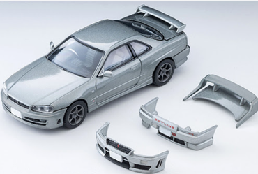 TOMYTEC  LV-N353a 2000 NISSAN SKYLINE 25GT T with optional (Silver)