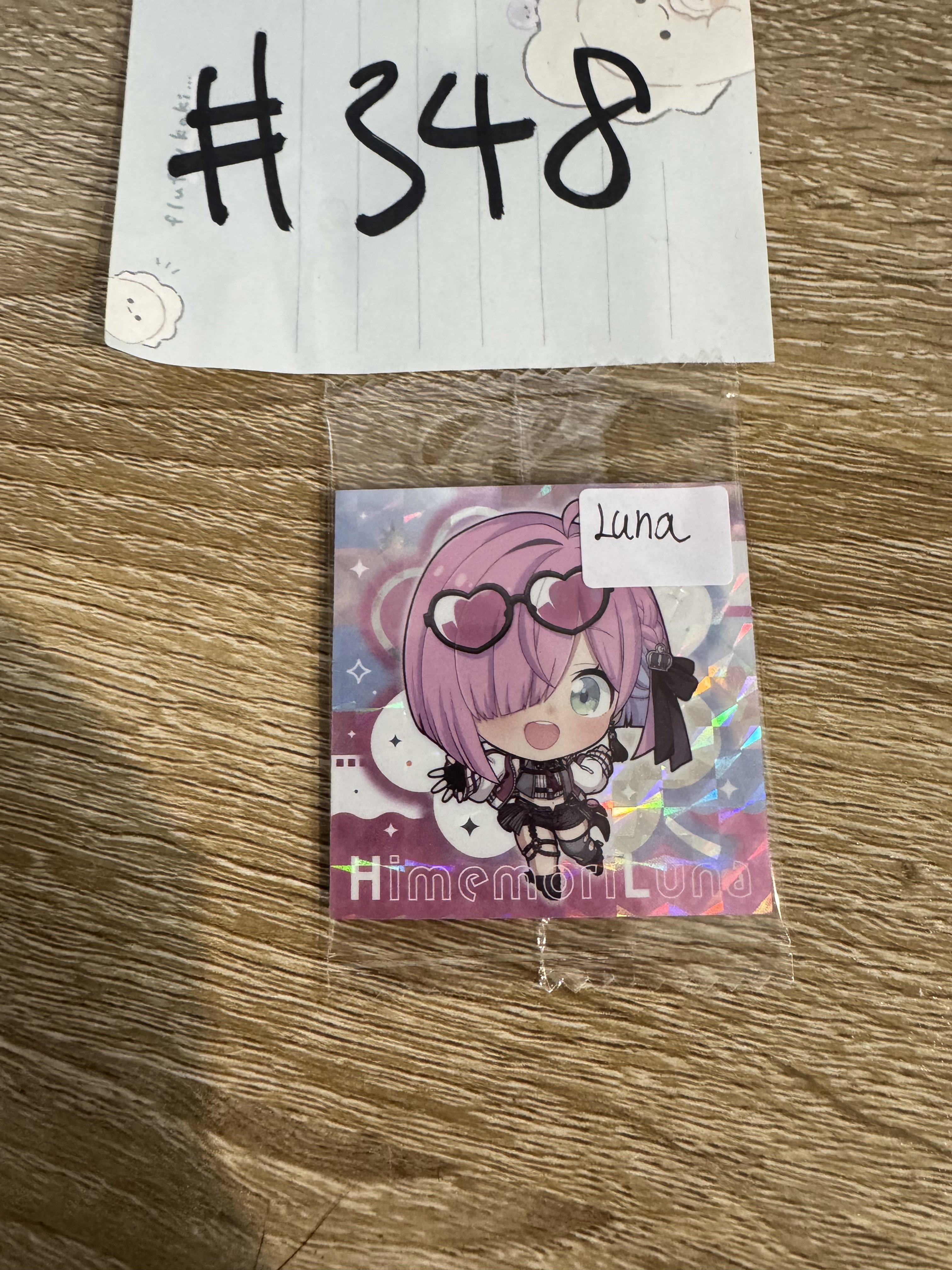 Hololive  LUNA 貼紙#348