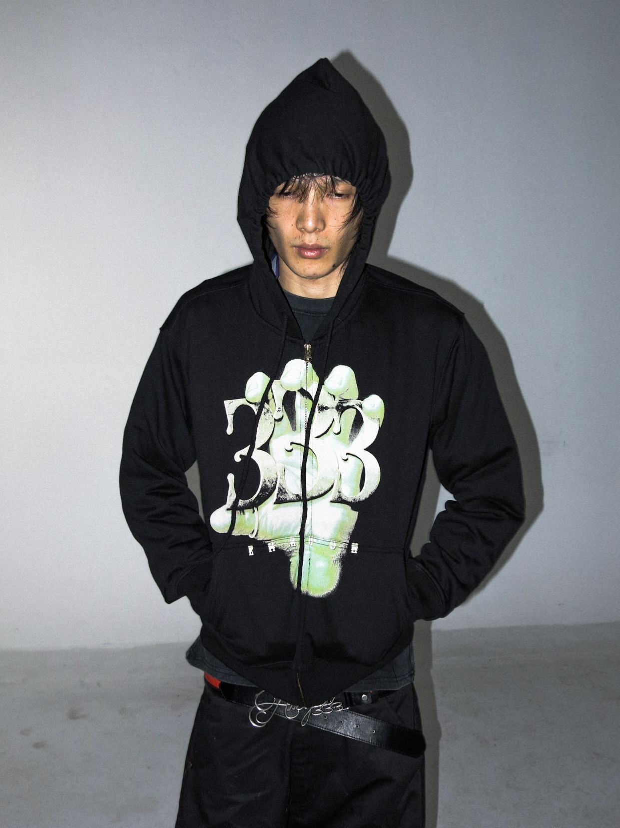 PCCVISION PVNCLUB CATCH3印花 連帽拉鍊外套