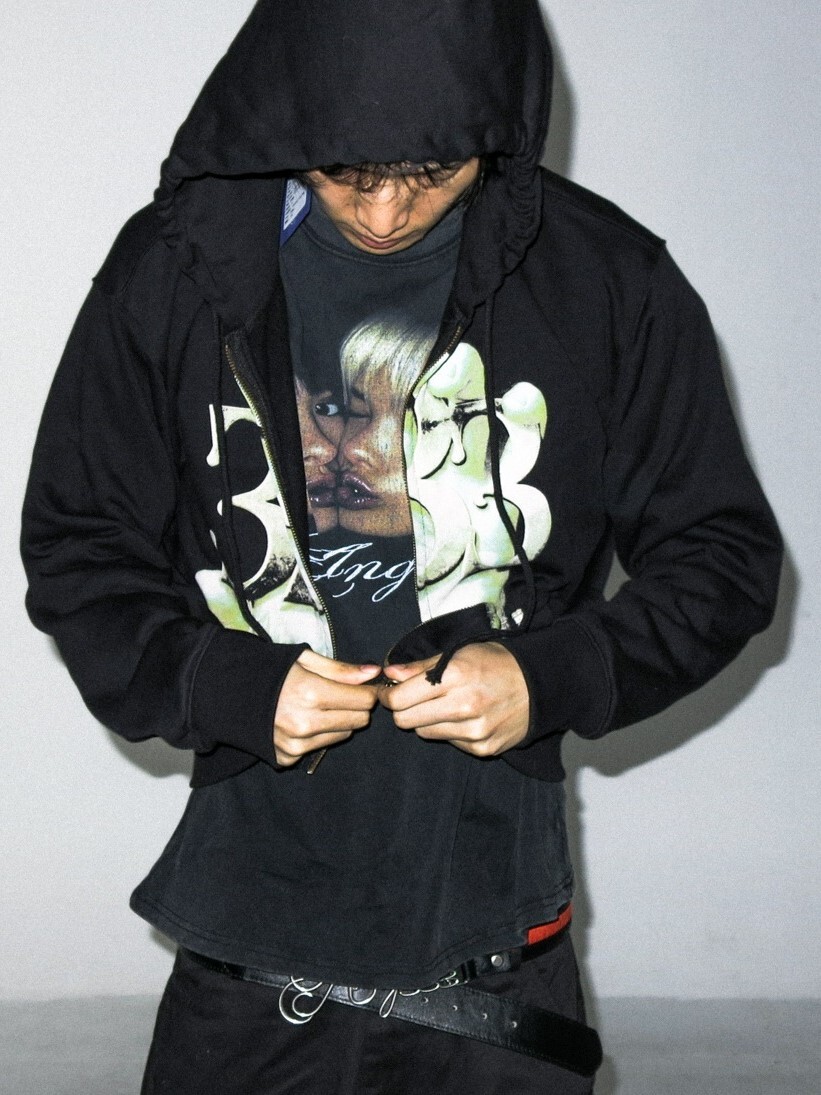 PCCVISION PVNCLUB CATCH3印花 連帽拉鍊外套