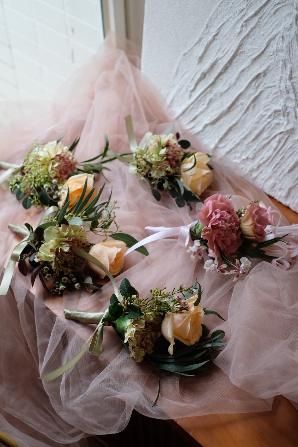 心花盛開｜婚禮胸花