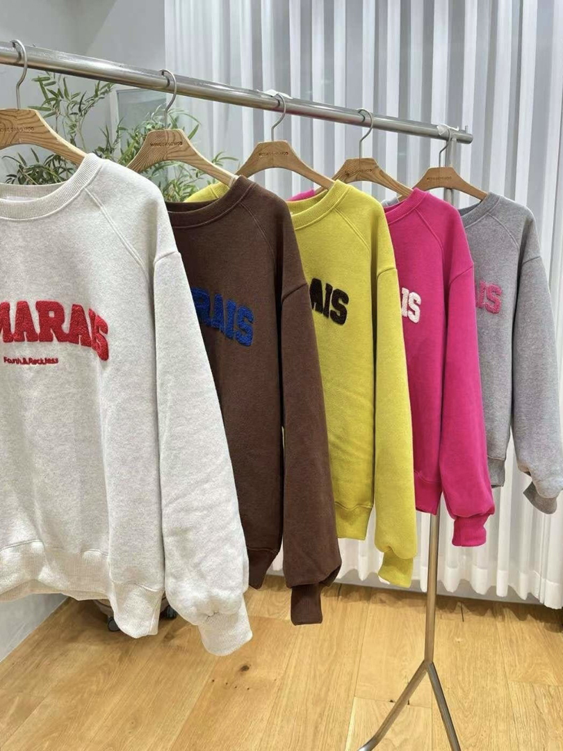 微寬鬆版型超友善的撞色磨毛Ｔ