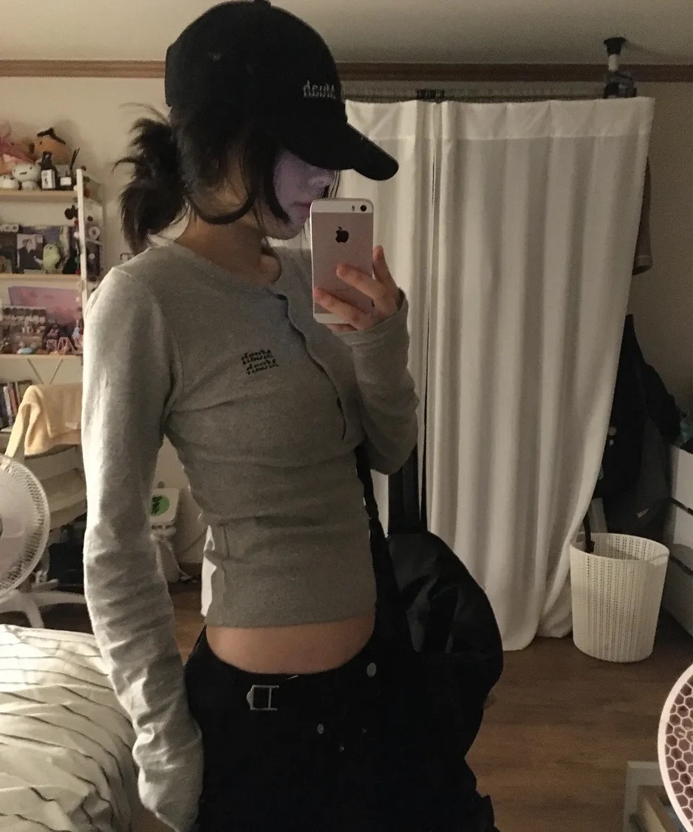 🇰🇷Muahmuah 排扣長袖