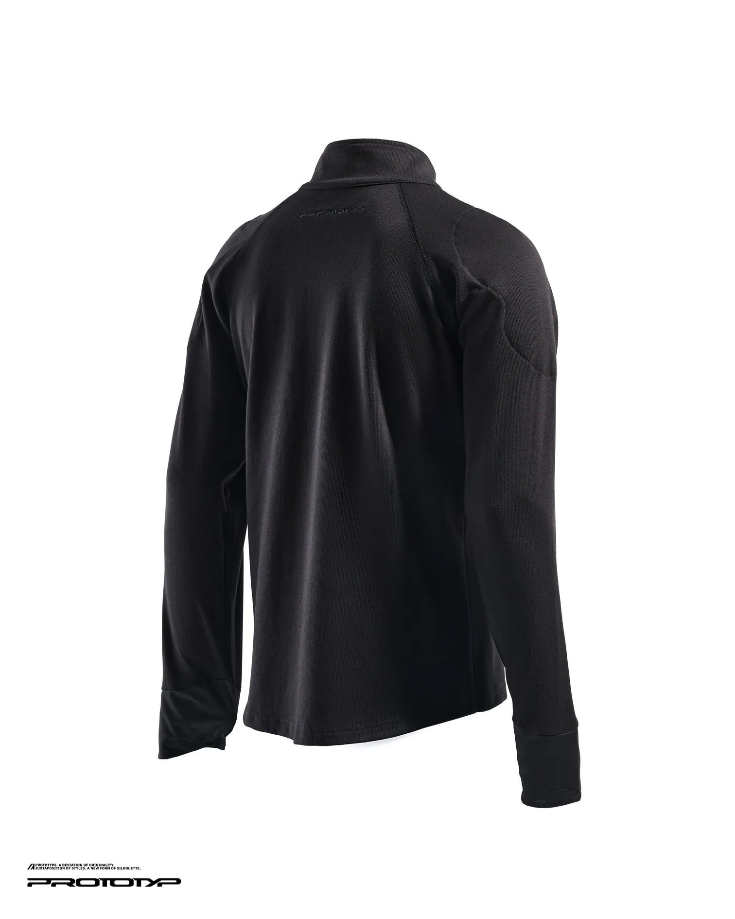 PROTOTYP｜PTP-25A-TT-004 - ACCELERATION PAFD Waffle Zip Shirt (Black)