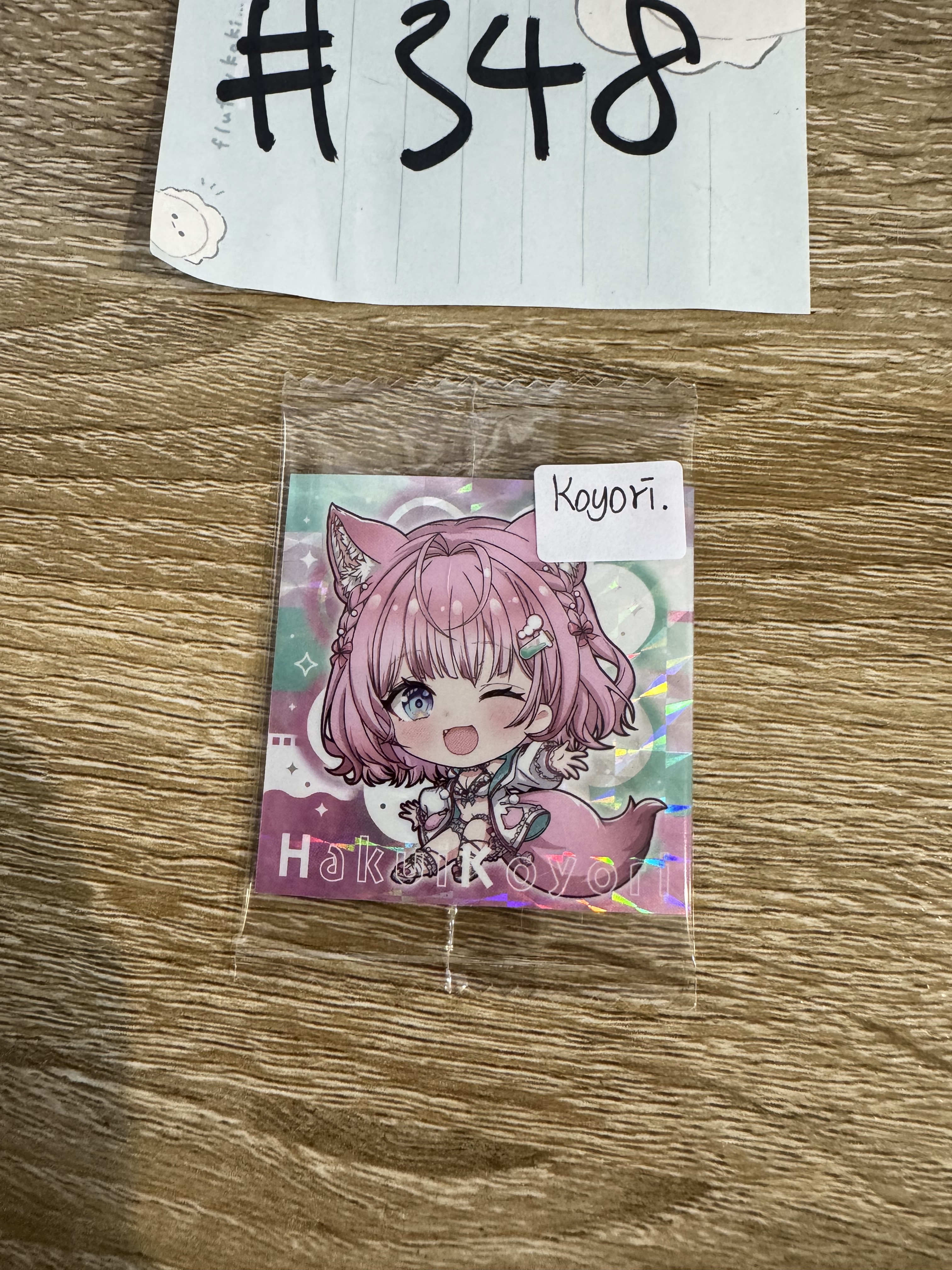 Hololive  KOYORI 貼紙#348
