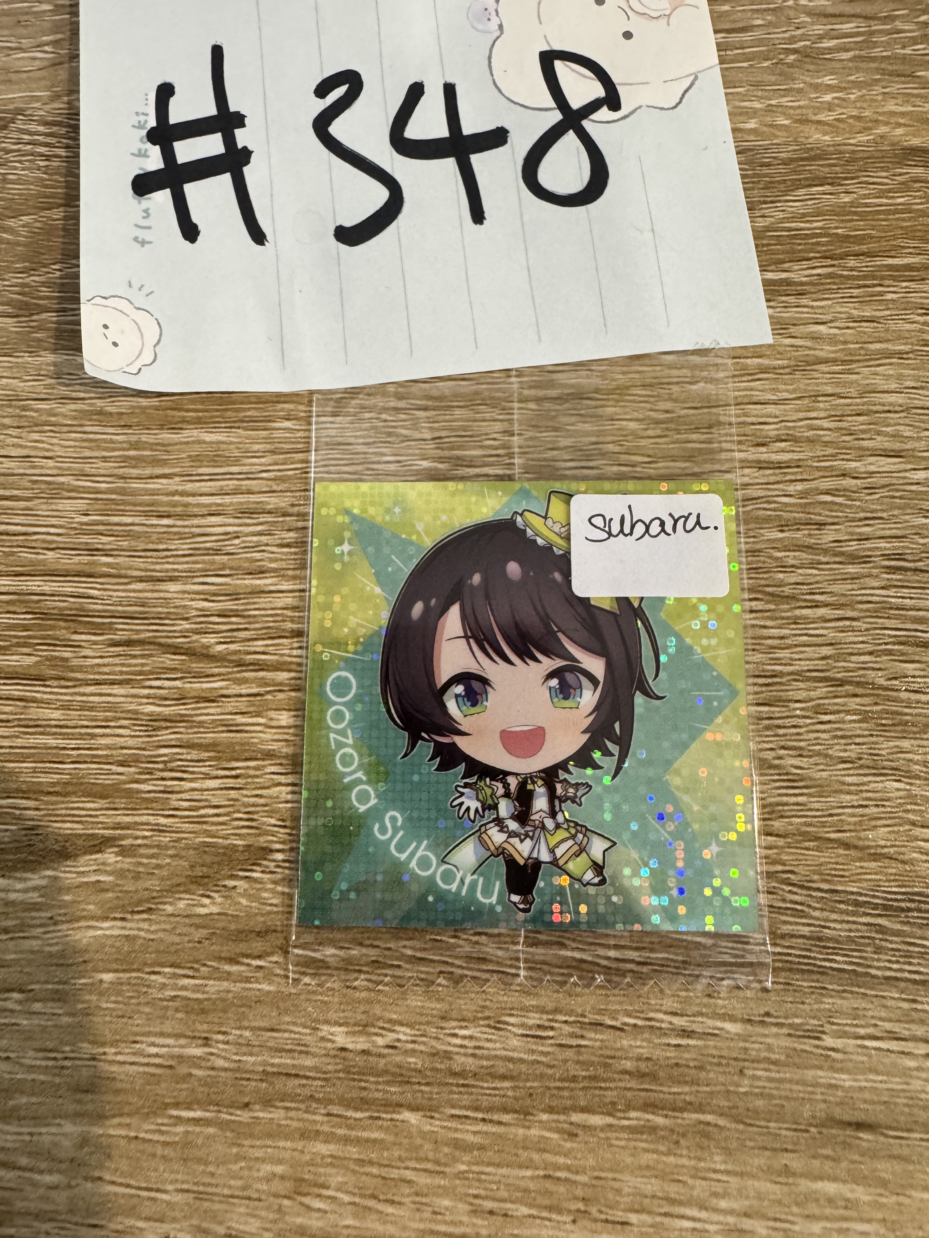 Hololive  SUBARU 貼紙#348