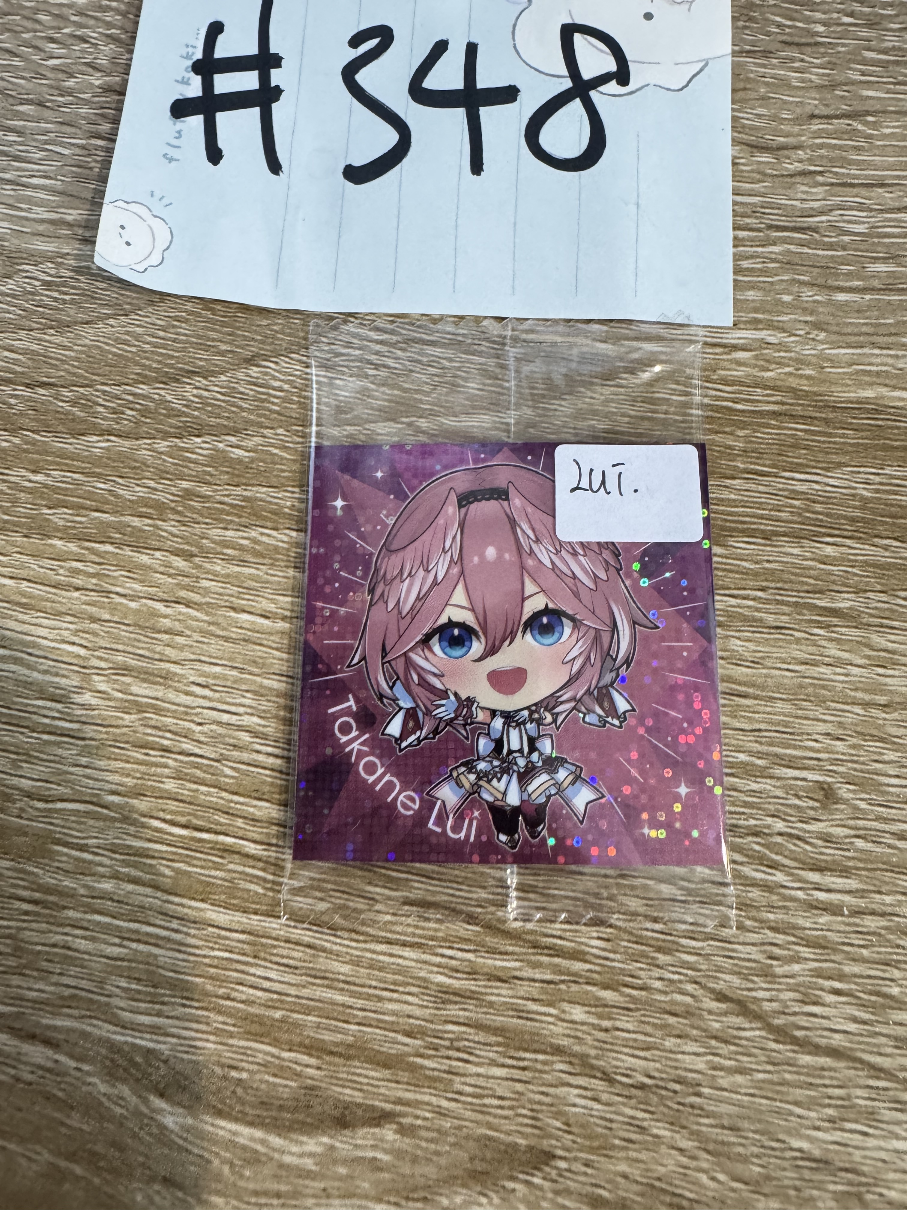 Hololive  LUI 貼紙#348