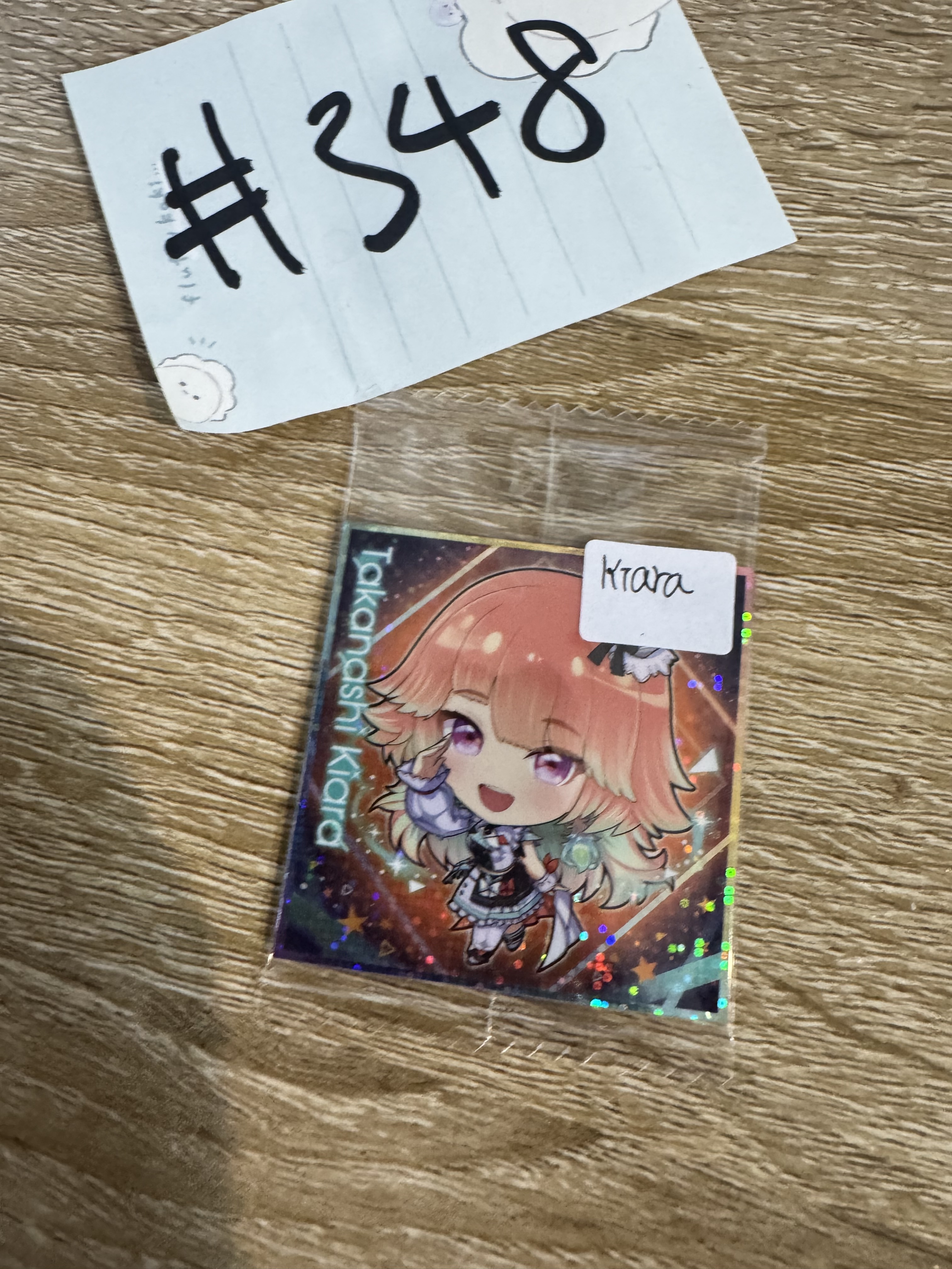 Hololive  KIARA 貼紙#348
