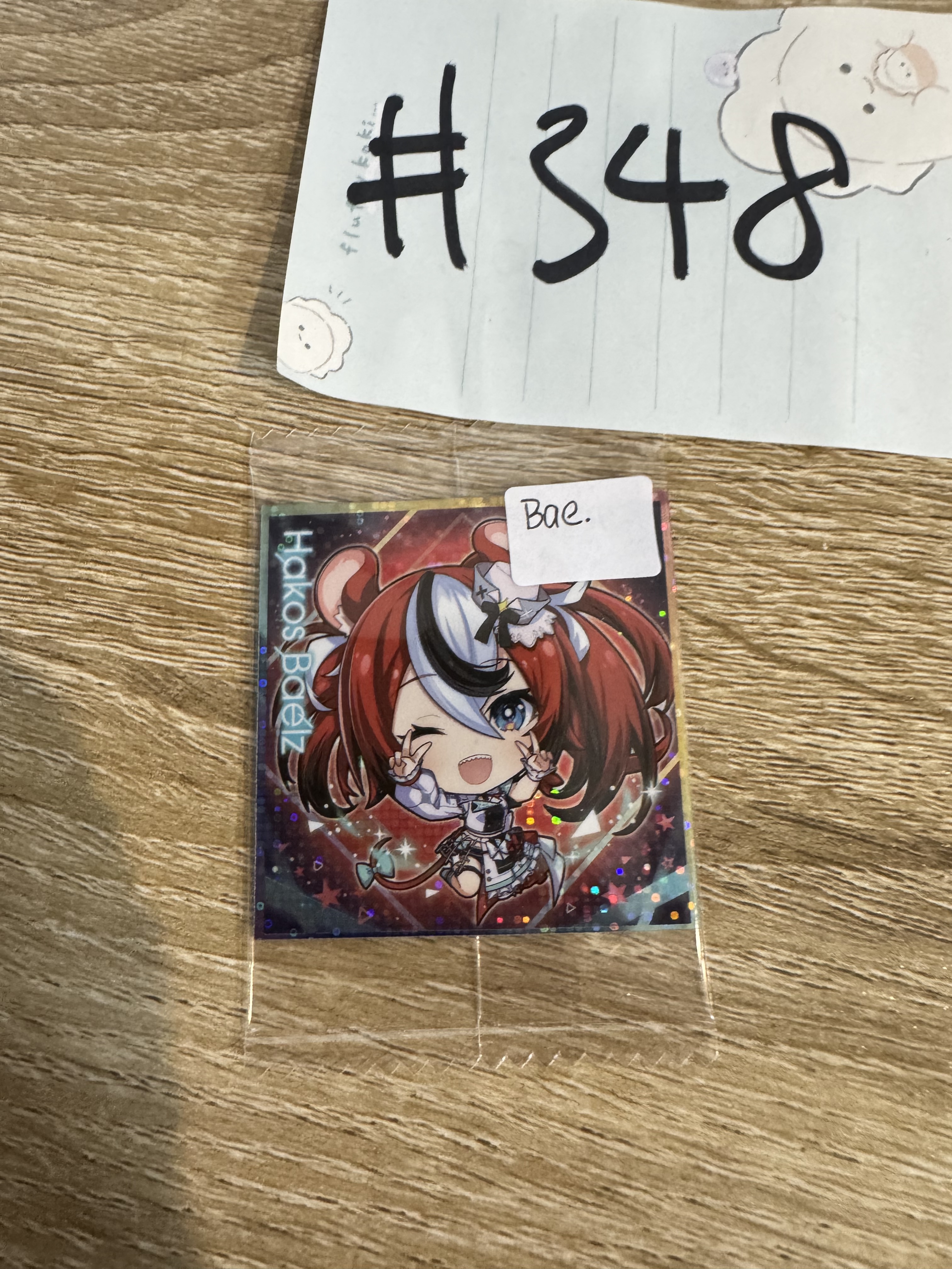 Hololive  BAE 貼紙#348