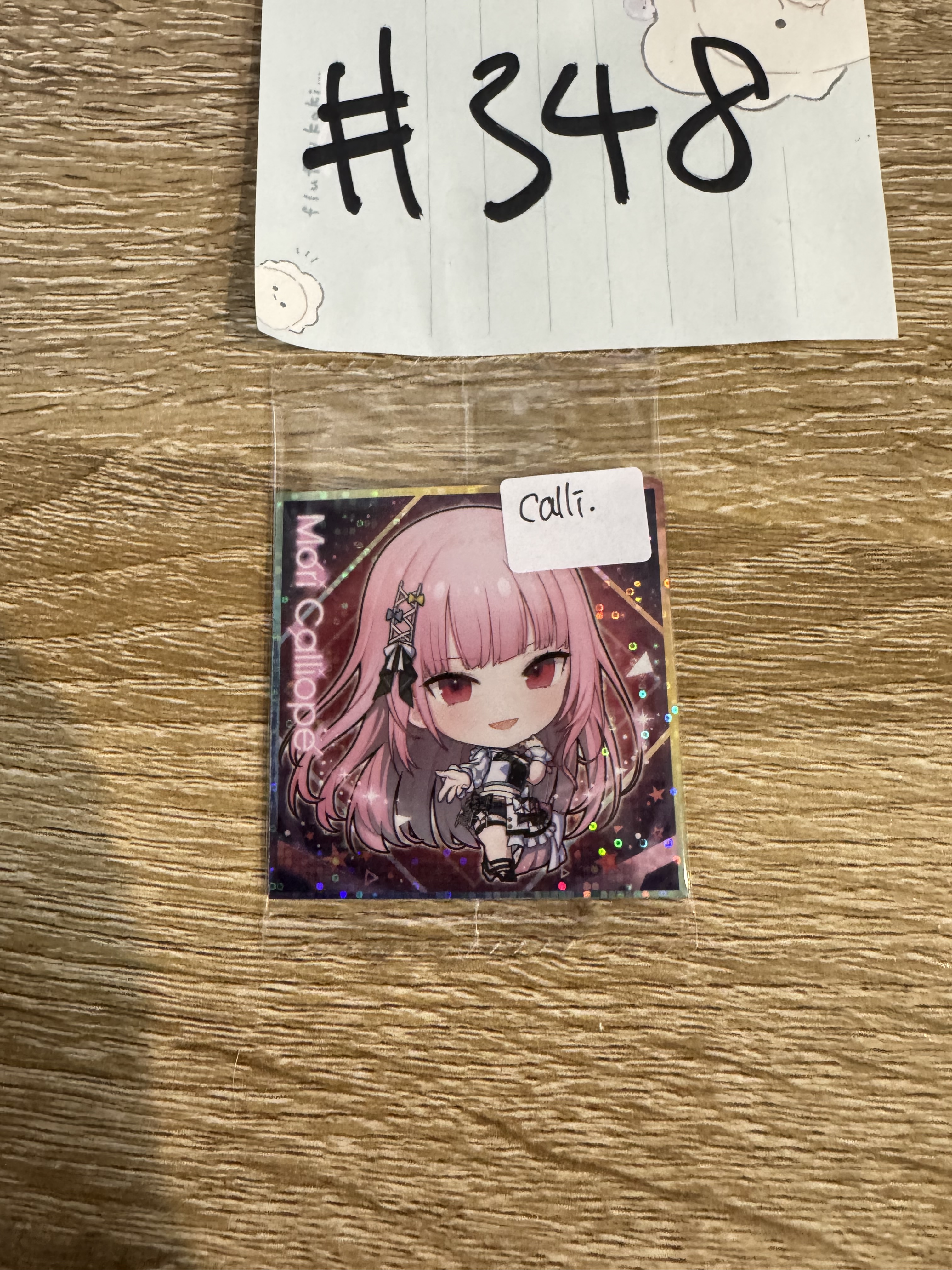 Hololive  CALLI 貼紙#348
