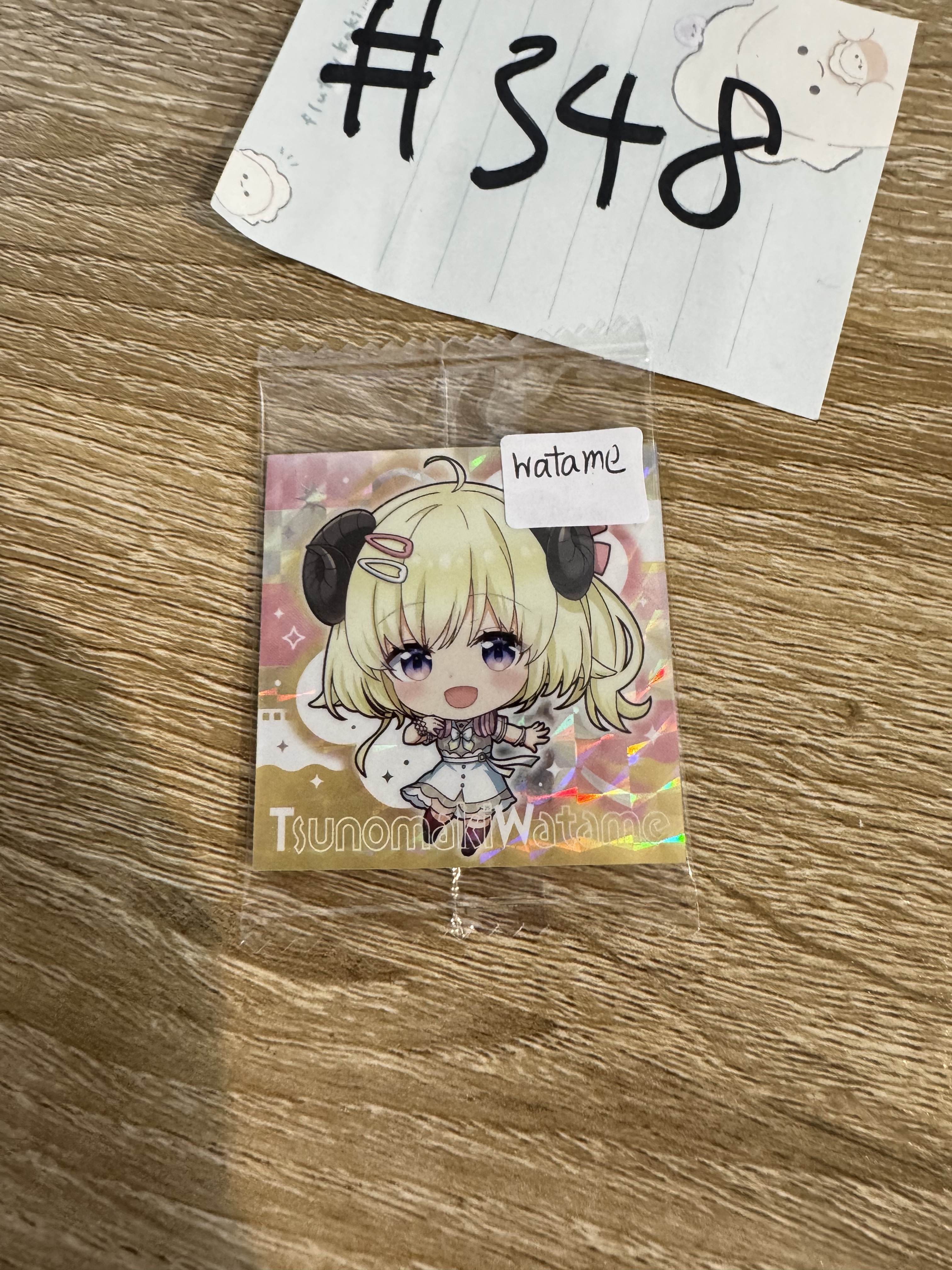 Hololive  waTAME 貼紙#348