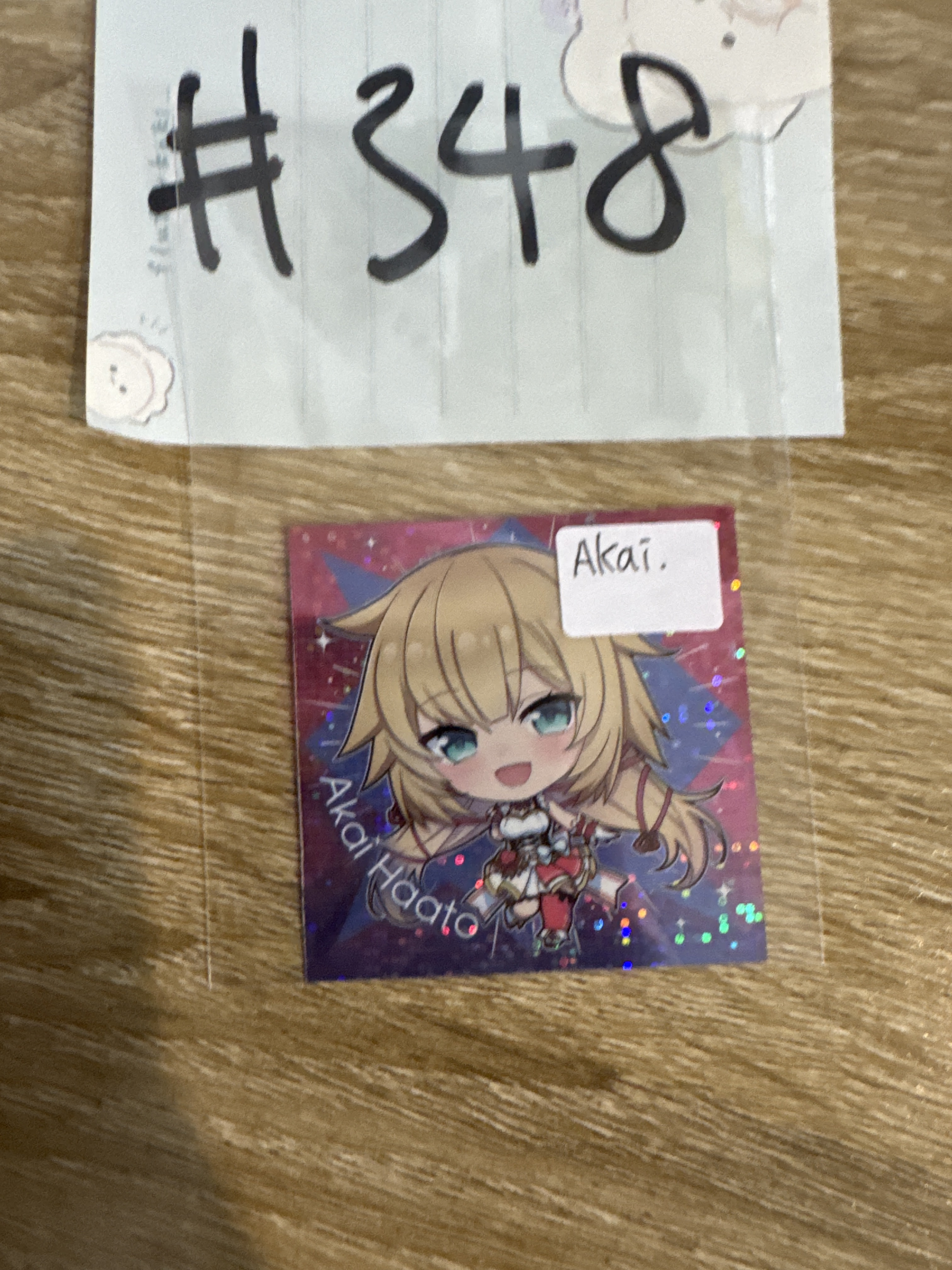 Hololive  AKAI 貼紙#348