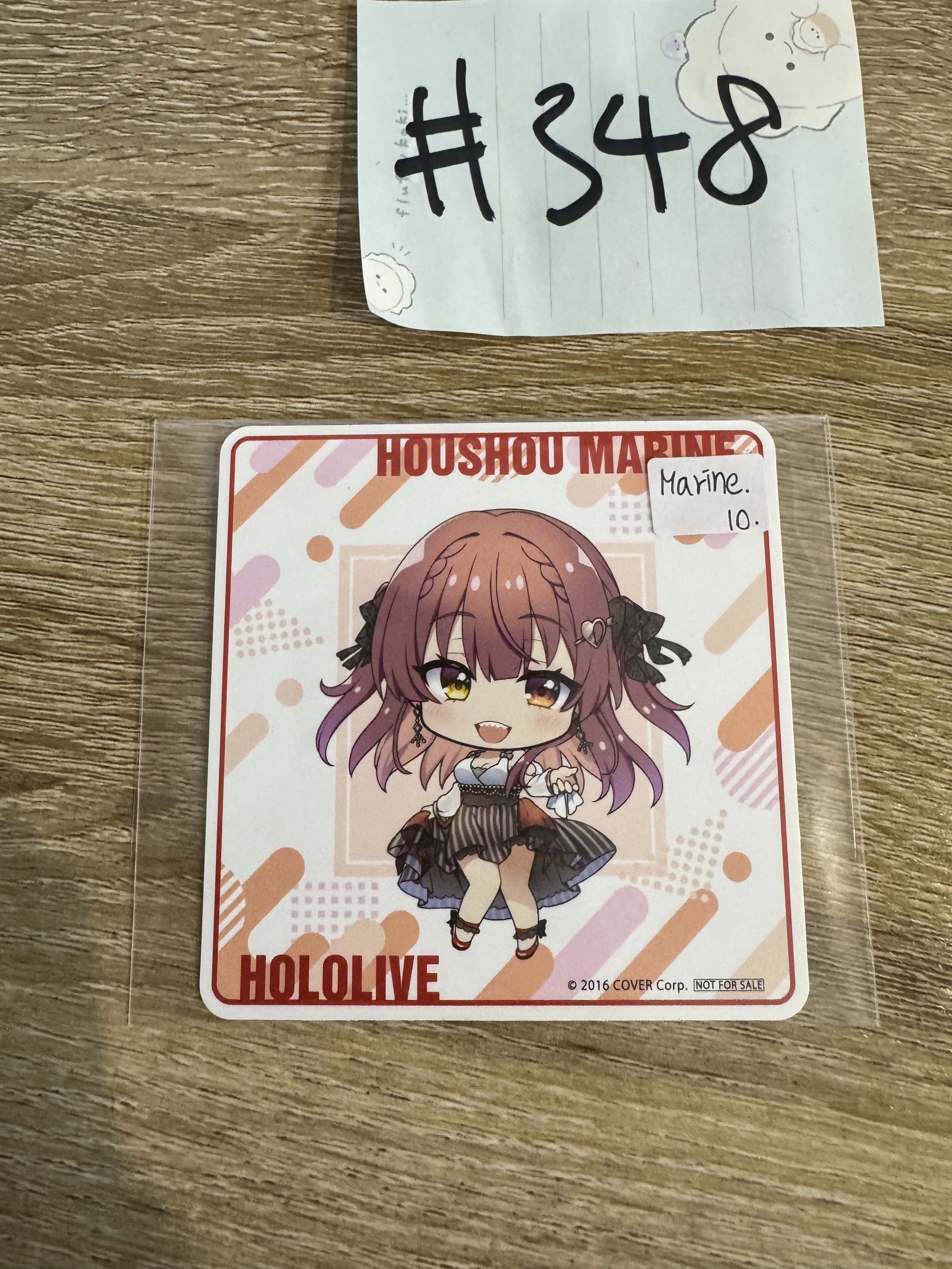 Hololive MARINE 杯墊#348