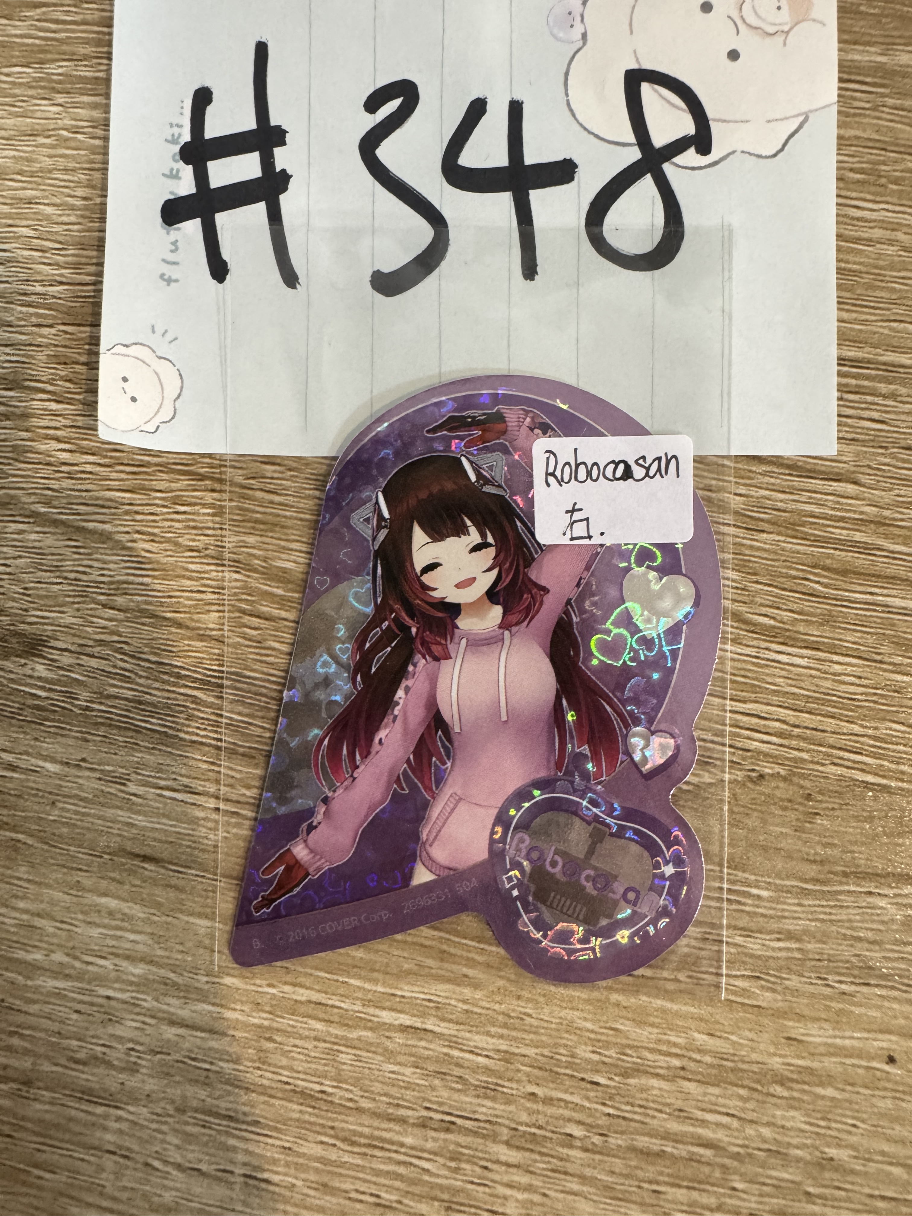Hololive ROBOCASAN 貼紙 右#348