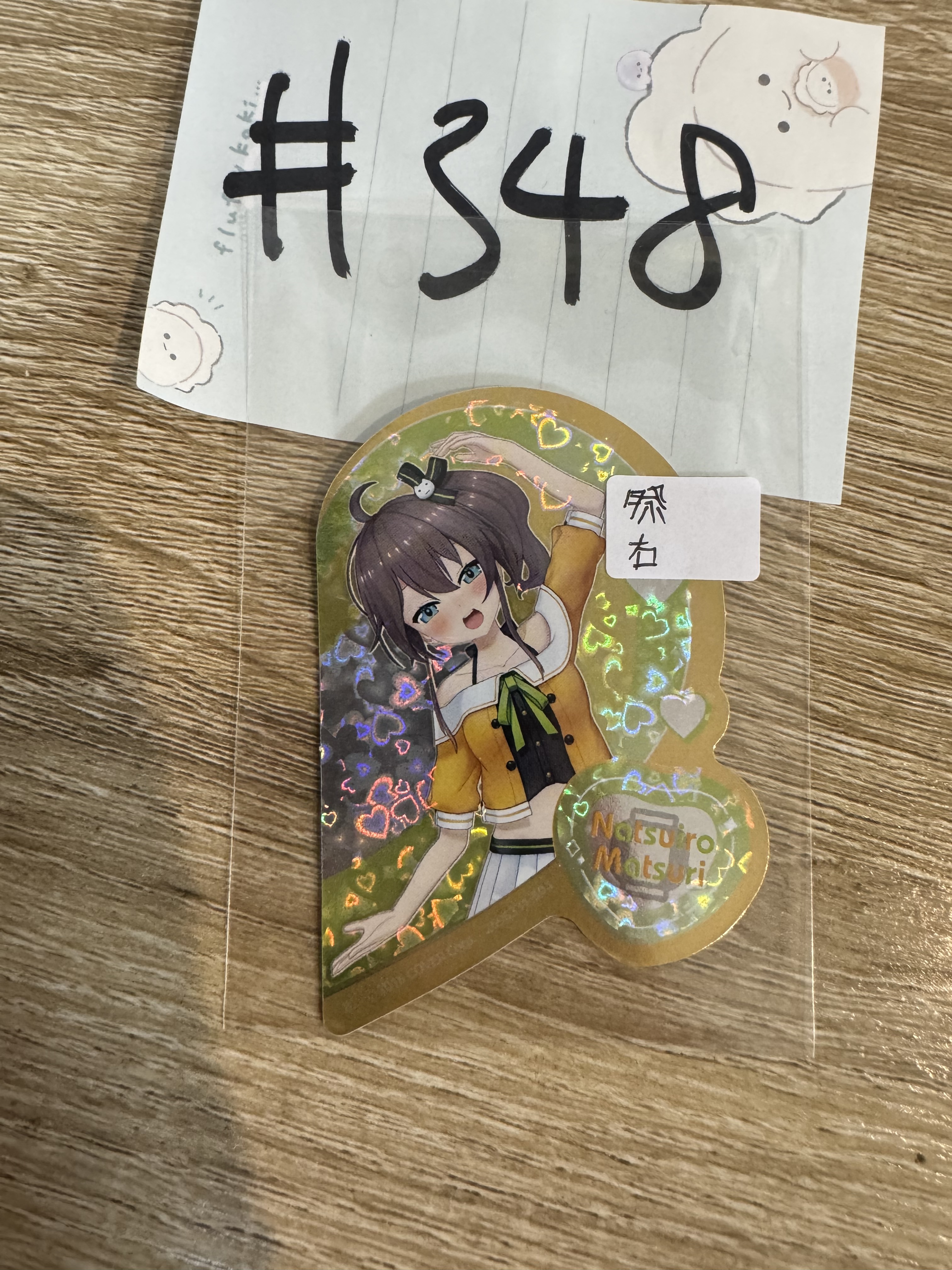 Hololive 祭 貼紙 右#348