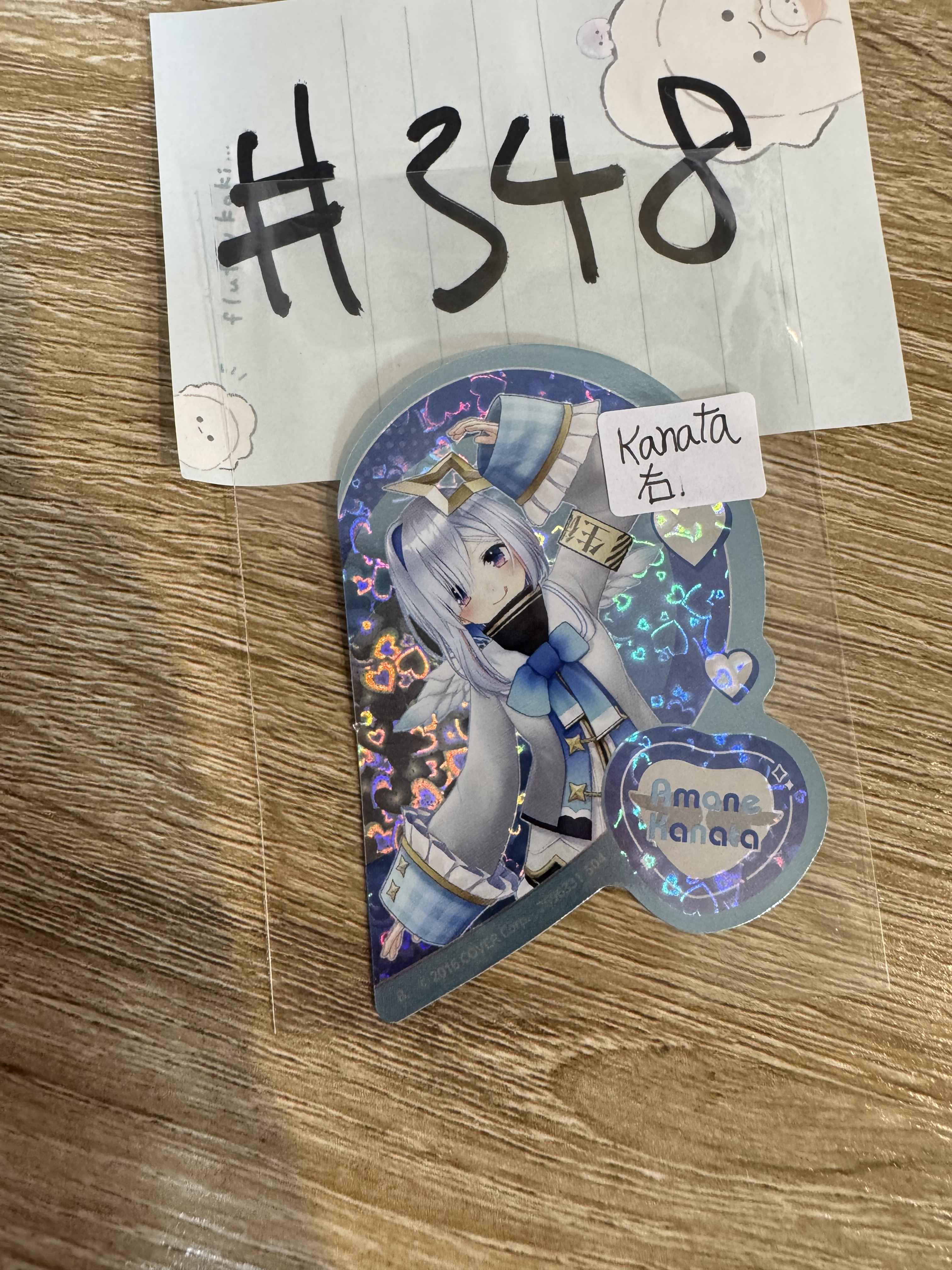 10 Hololive KANATA 貼紙 右#348