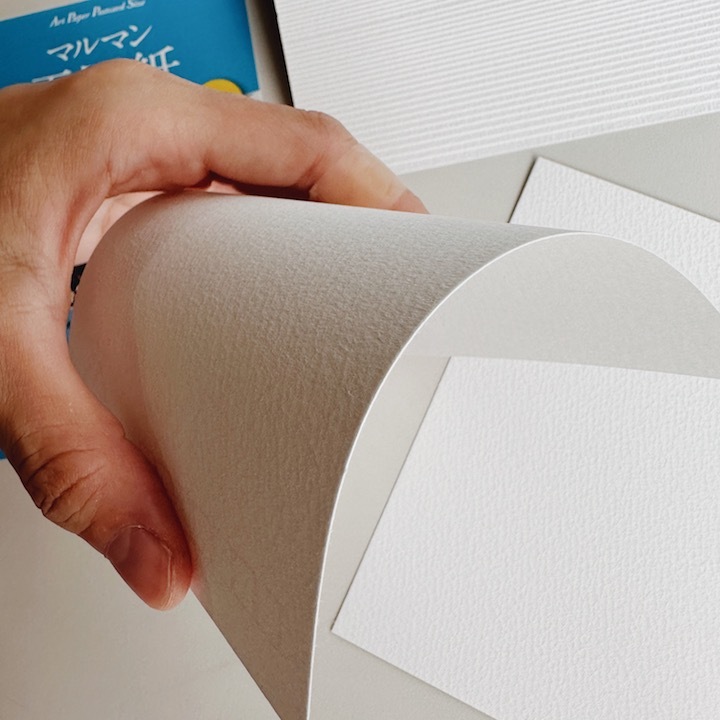 製圖明信片 30枚 空白明信片 適合墨水與鋼筆｜日本maruman