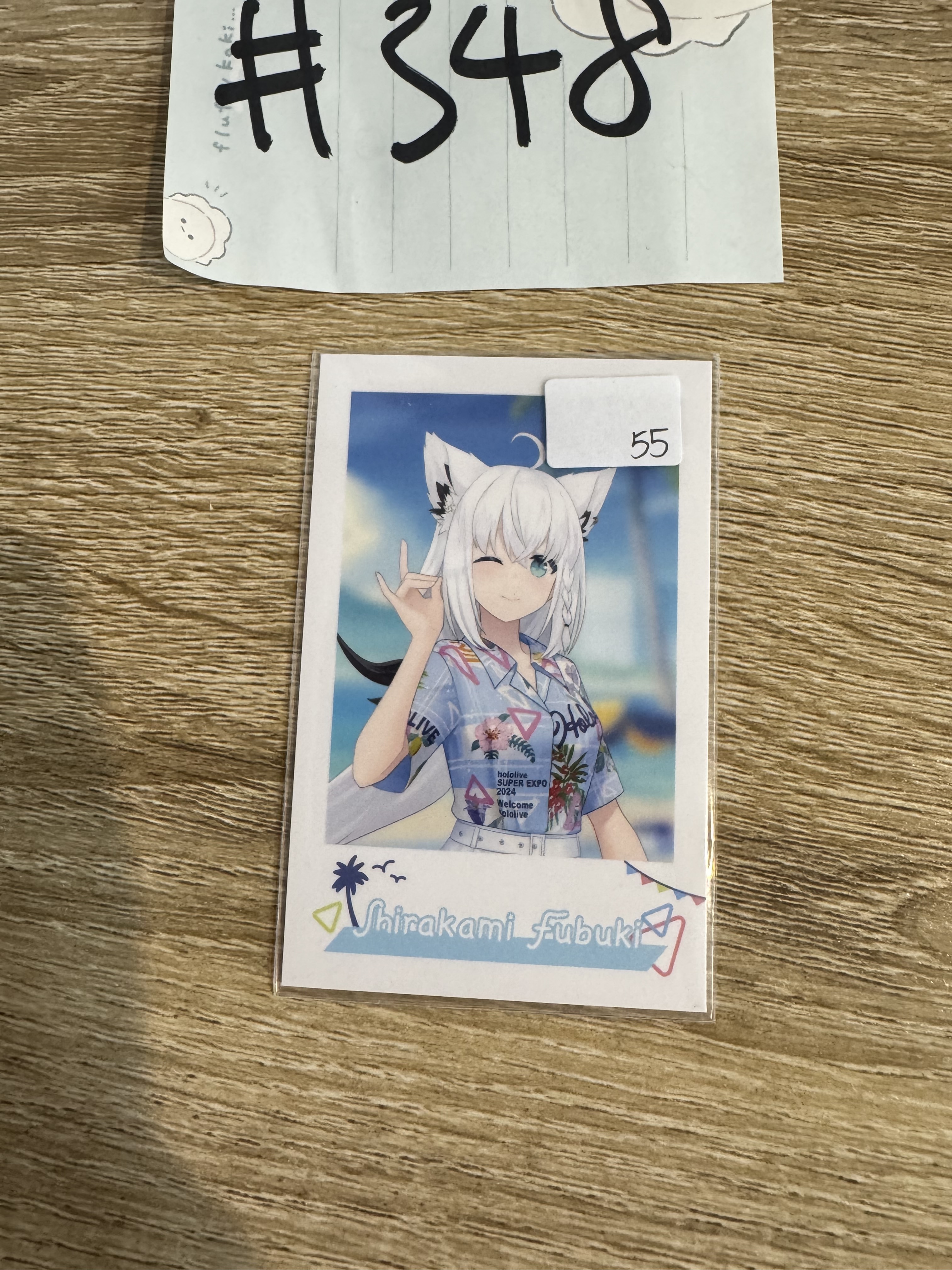 Hololive FUBUKI 拍立得#348